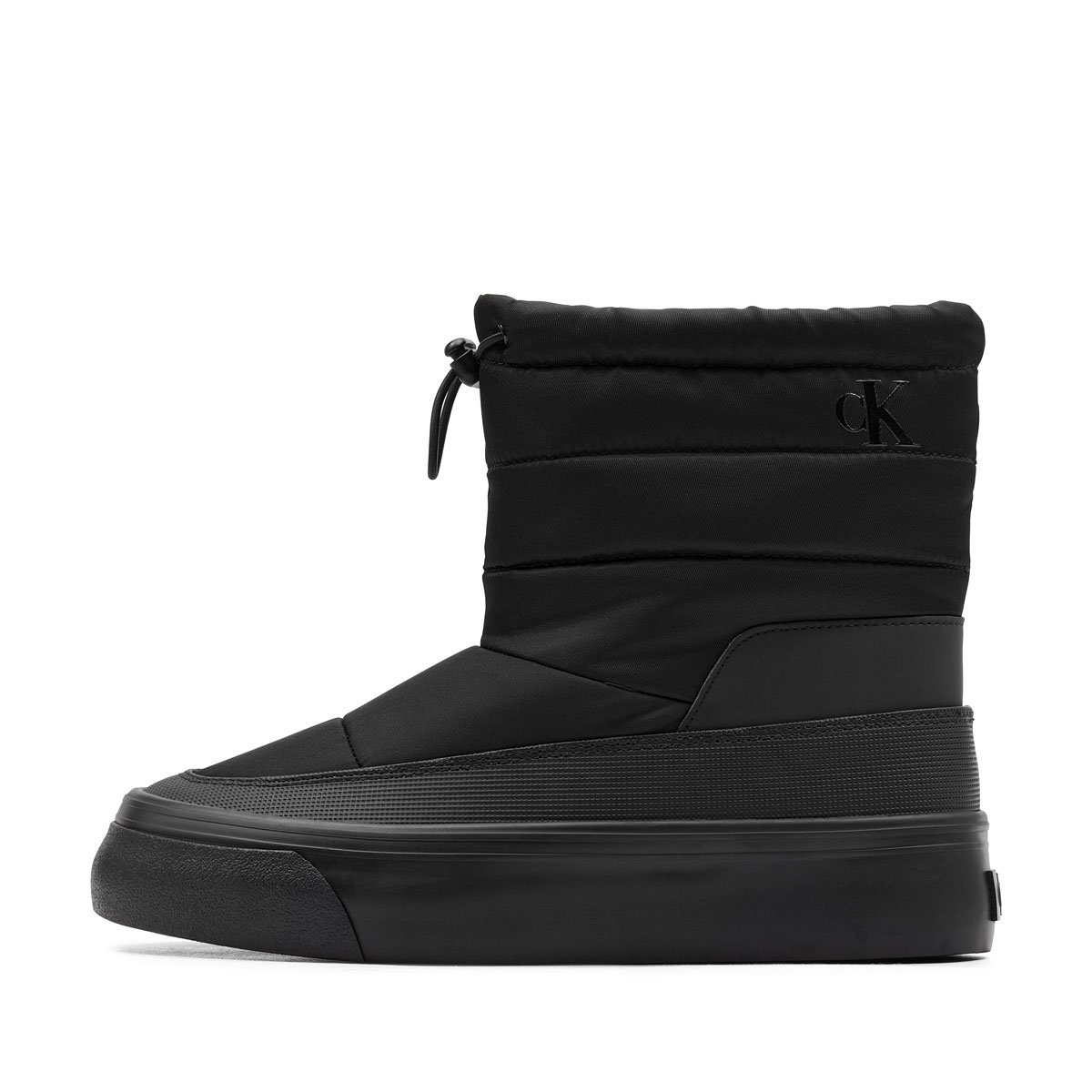 Calvin Klein Vulc Flatf Snowboot Nylon Mix MG Apres-ski damă YW0YW019770GJ