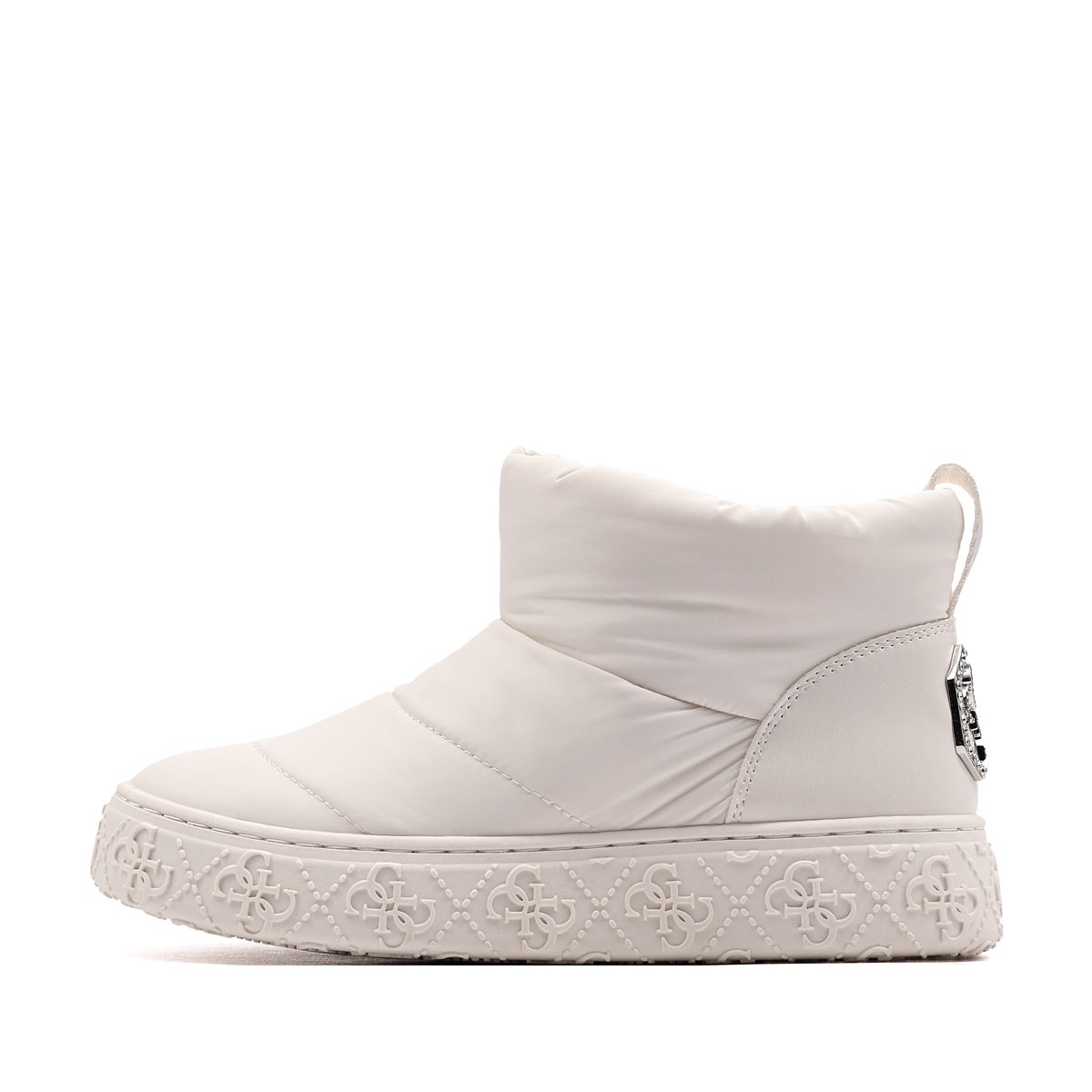 Guess Unara Apres-ski damă FLFUNOFAP10-IVORY