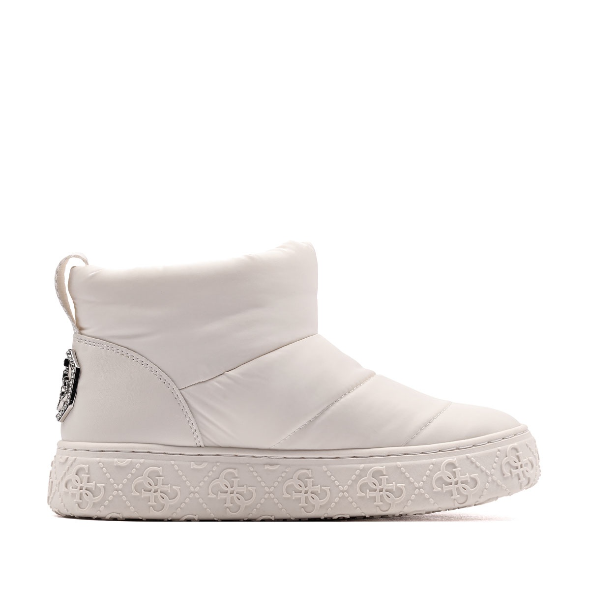 Guess Unara Apres-ski damă FLFUNOFAP10-IVORY