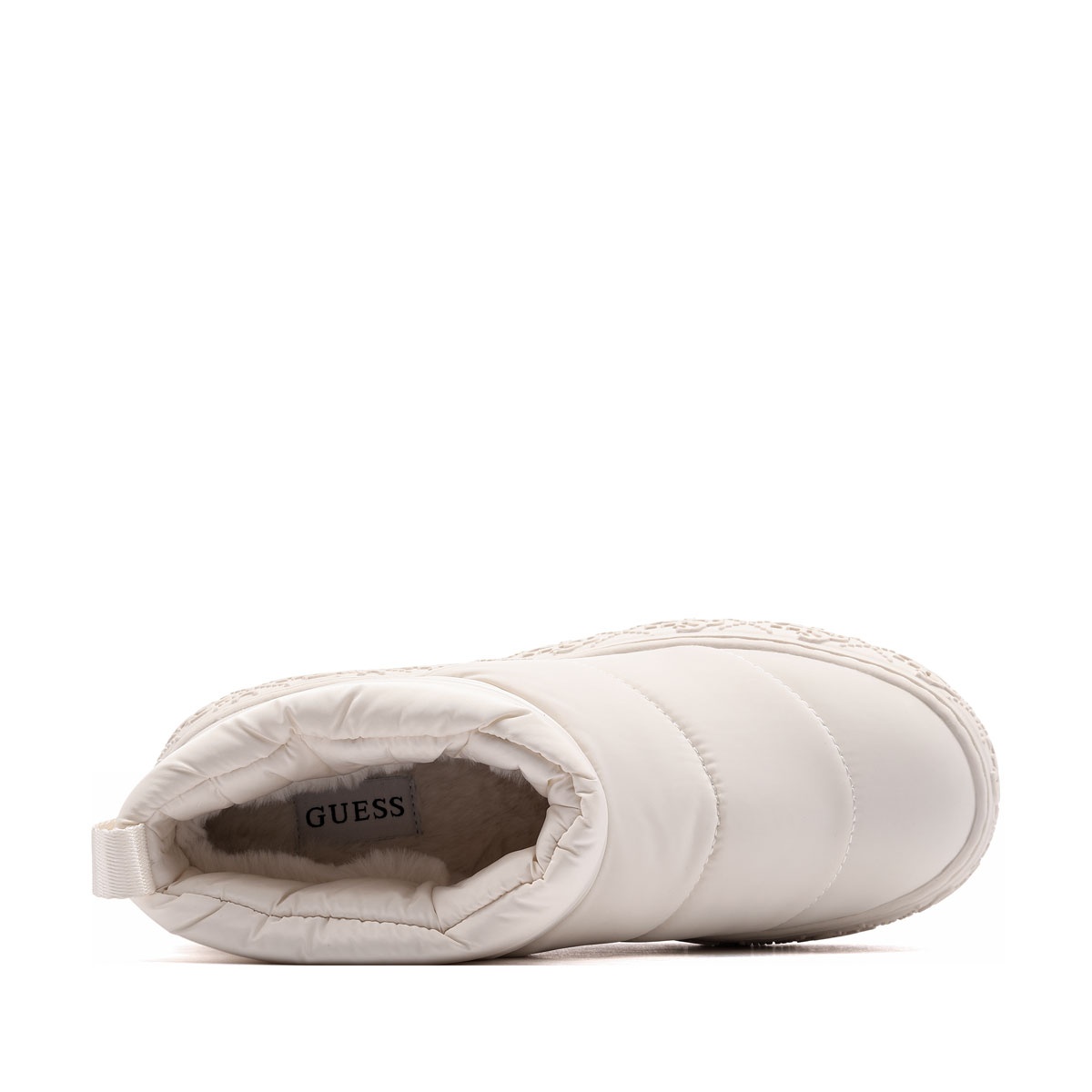 Guess Unara Apres-ski damă FLFUNOFAP10-IVORY