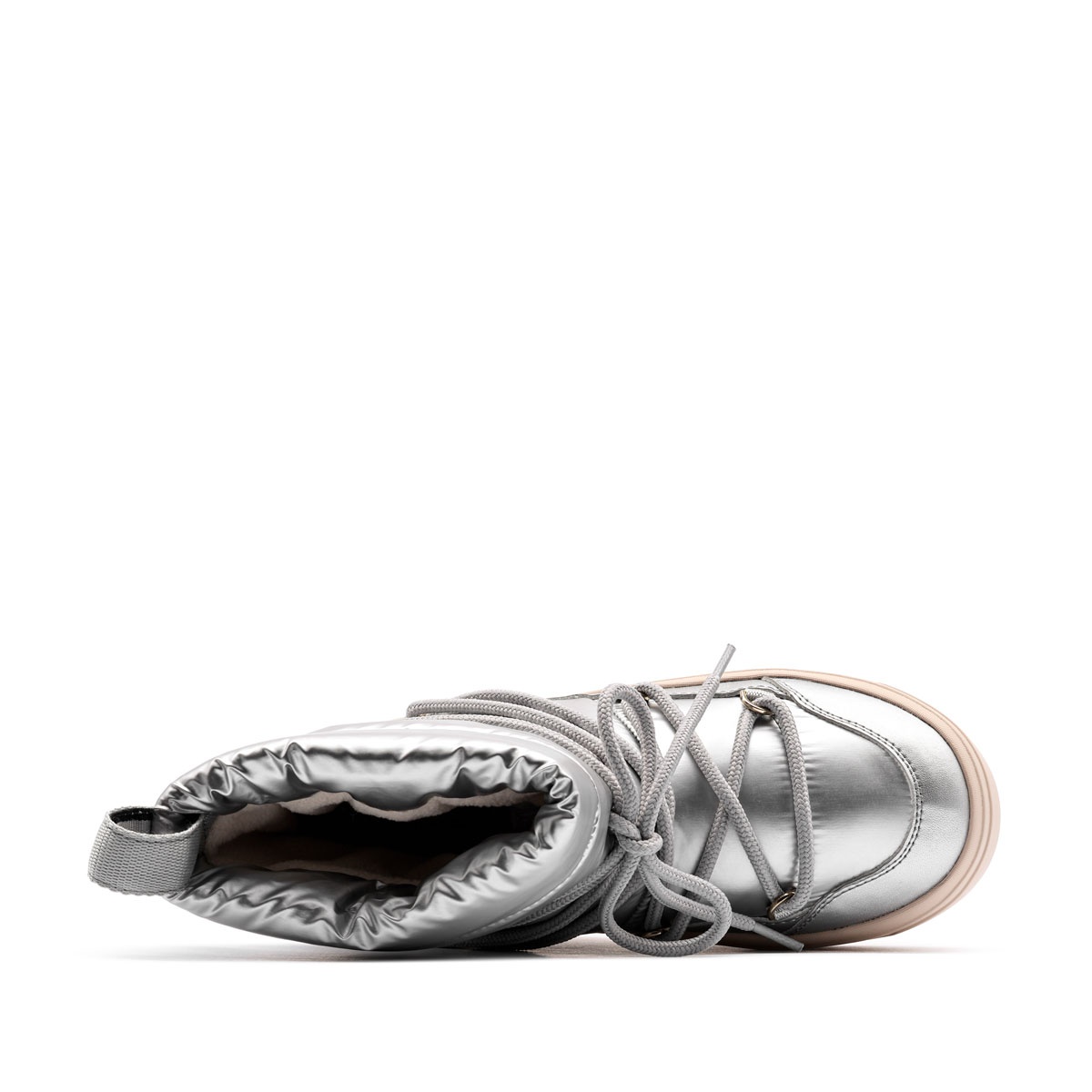 Tommy Hilfiger Lace-Up Metallic Snowboot Apres-ski damă FW0FW08442-0IN