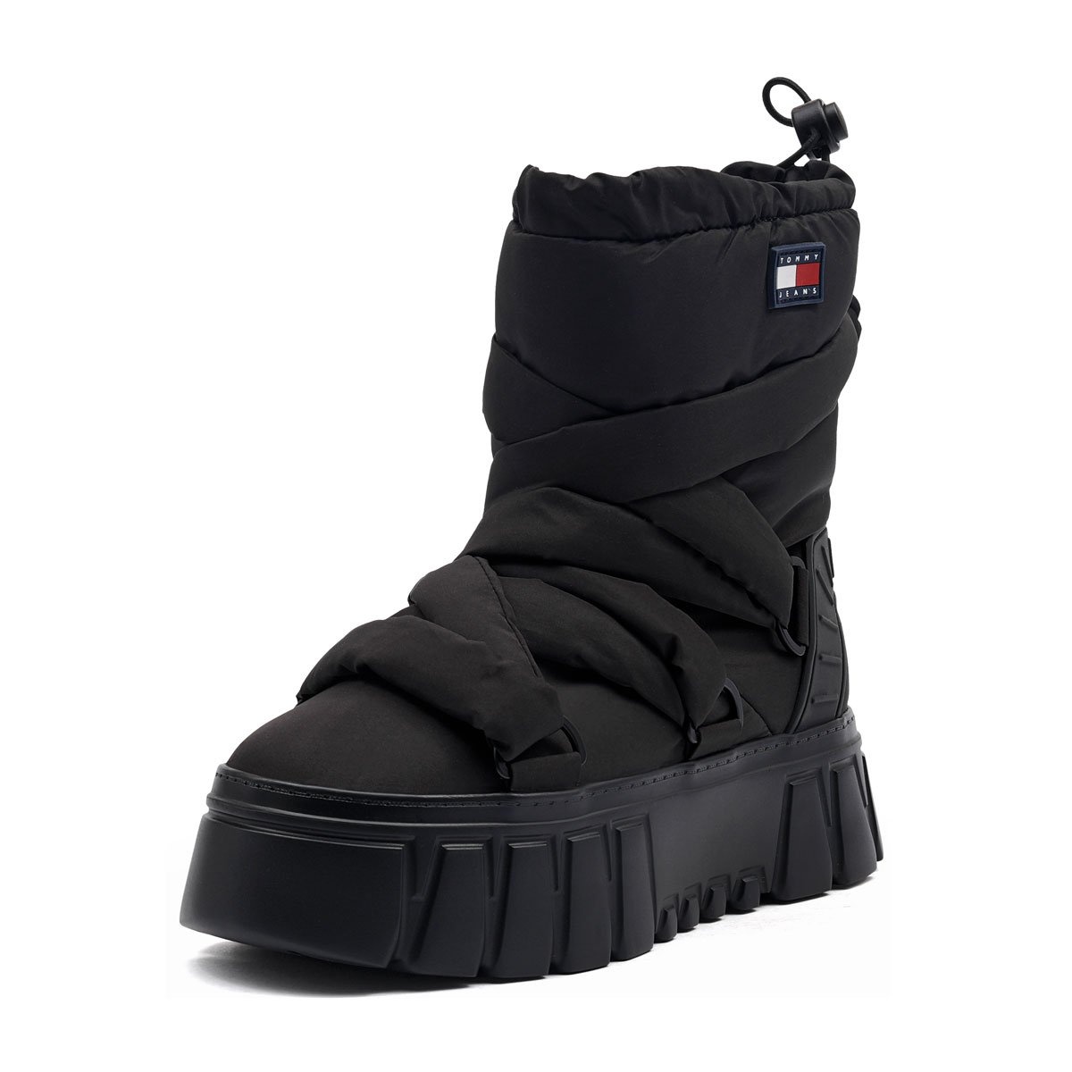 Tommy Hilfiger TJW Chunky Snow Boot Nylon Apres-ski damă EN0EN02842BDS