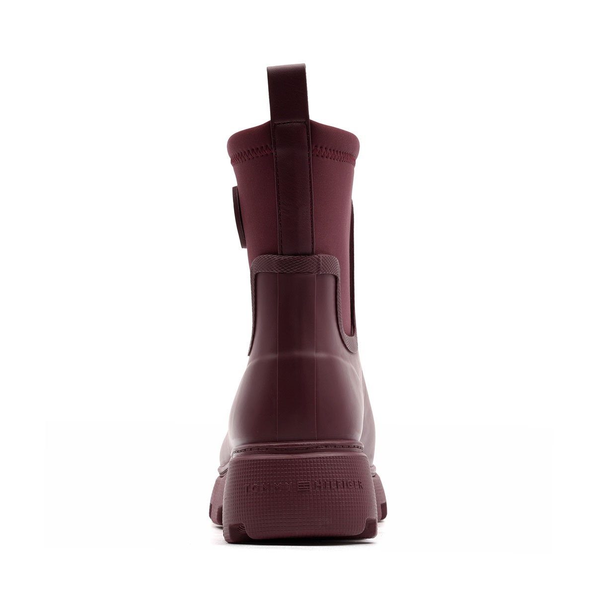 Tommy Hilfiger Stamp Warm Ankle Rain Boot Cizme damă FW0FW09544XUT