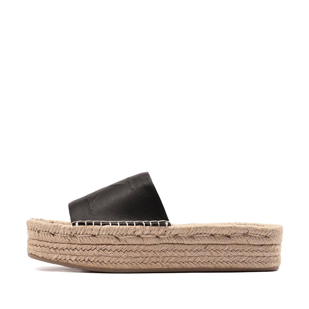 Calvin Klein Flatform Espa Mule Leather MG  HW0HW03027BEH