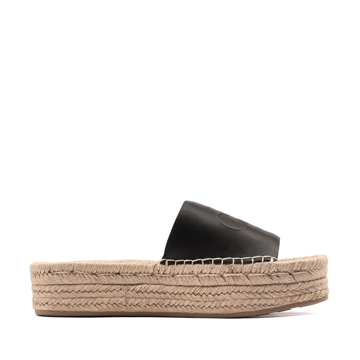 Calvin Klein Flatform Espa Mule Leather MG  HW0HW03027BEH