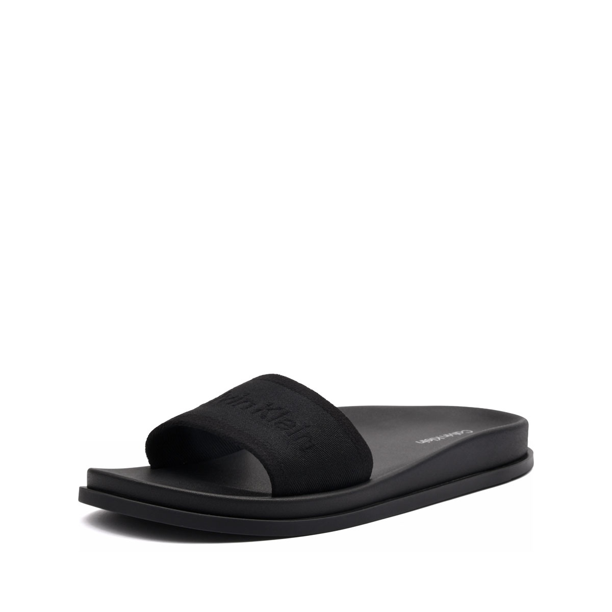 Calvin Klein City Sandal Mule Webbing Șlapi damă HW0HW028870GJ