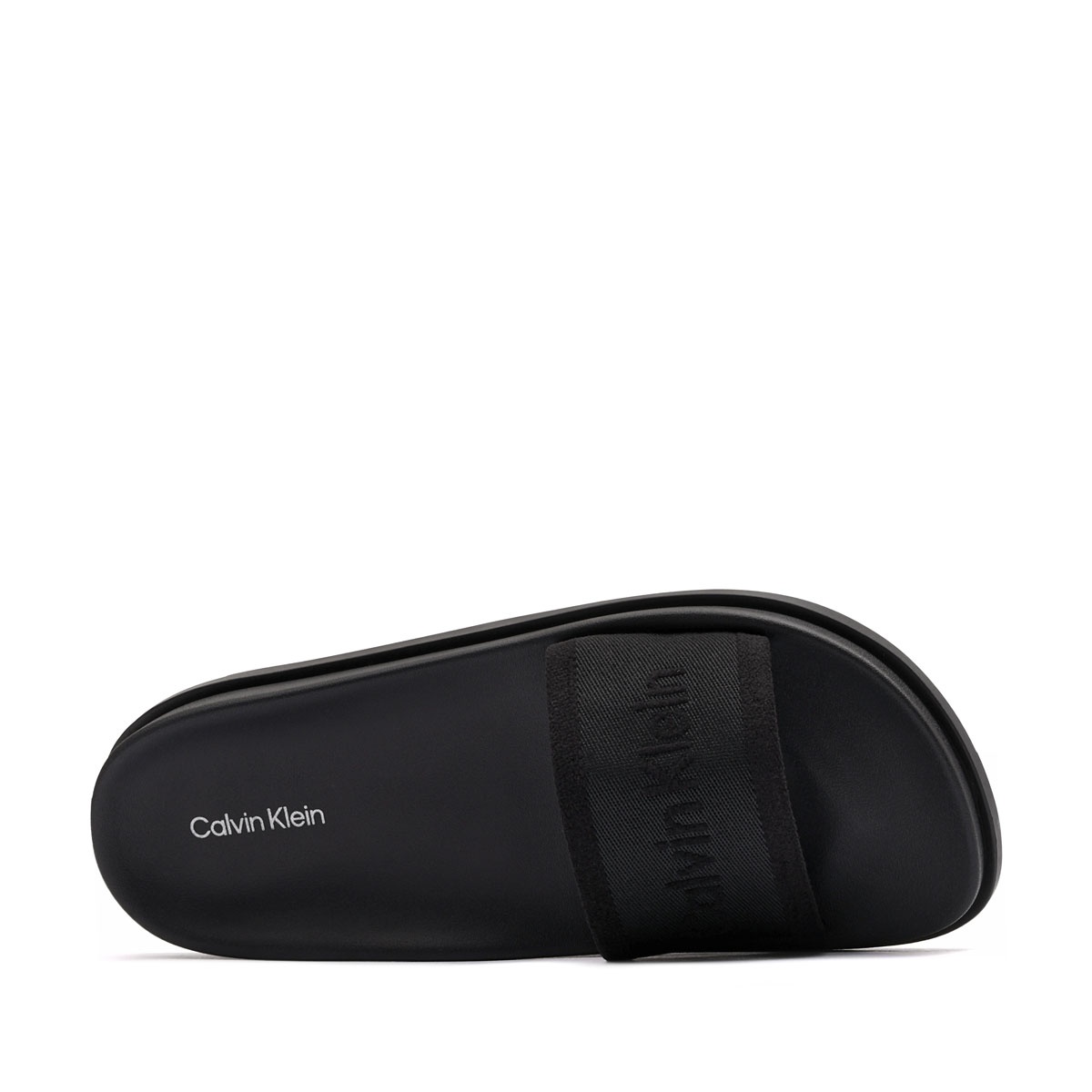 Calvin Klein City Sandal Mule Webbing Șlapi damă HW0HW028870GJ