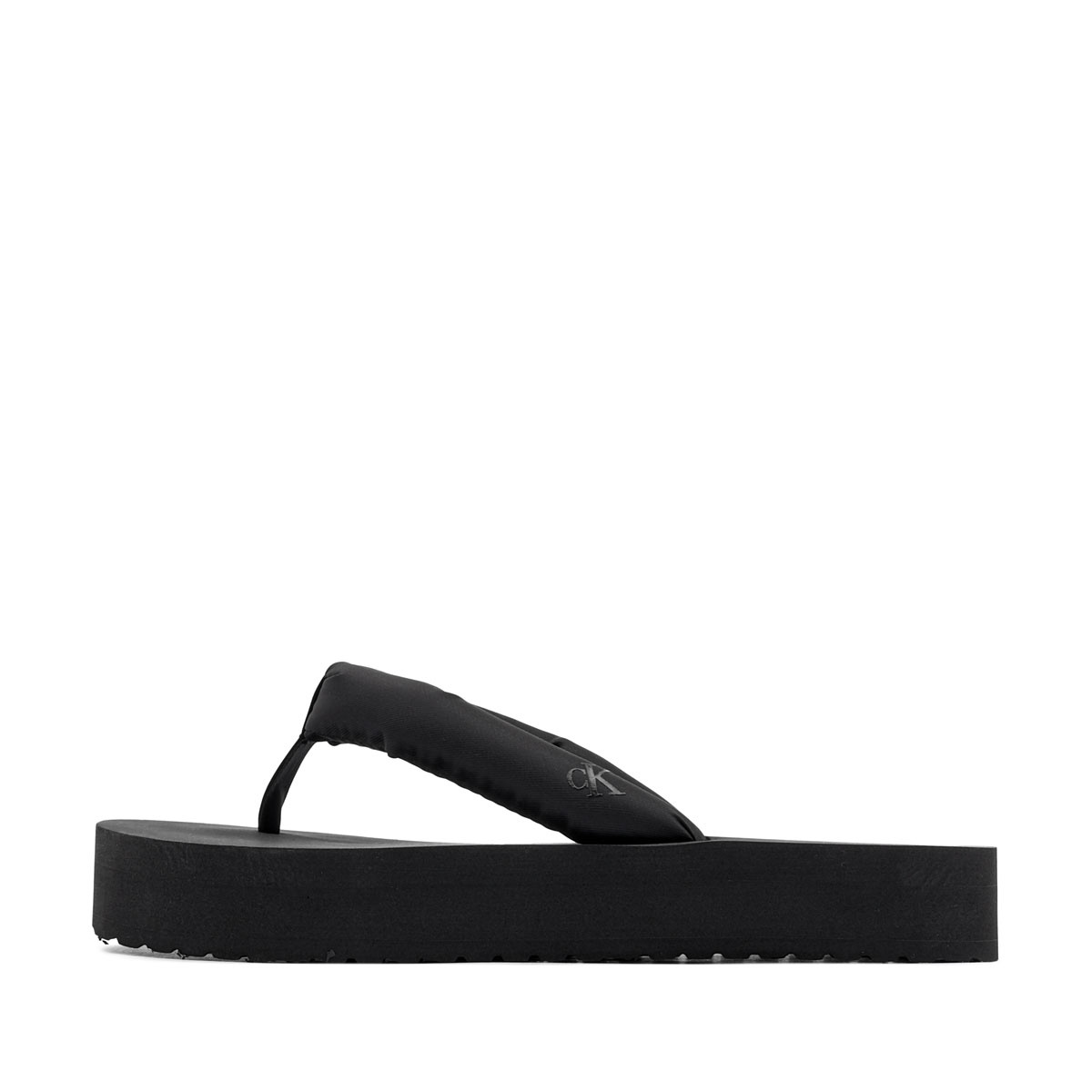 Șlapi damă Calvin Klein Beach Sandal Flatform TTXR Satin YW0YW017230GJ Calvin Klein Beach Sandal Flatform TTXR Satin Șlapi damă YW0YW017230GJ