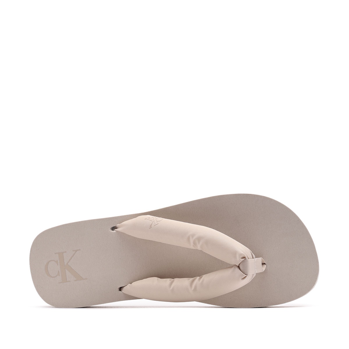 Calvin Klein Beach Sandal Flatform TTXR Satin Șlapi damă YW0YW01723ACF