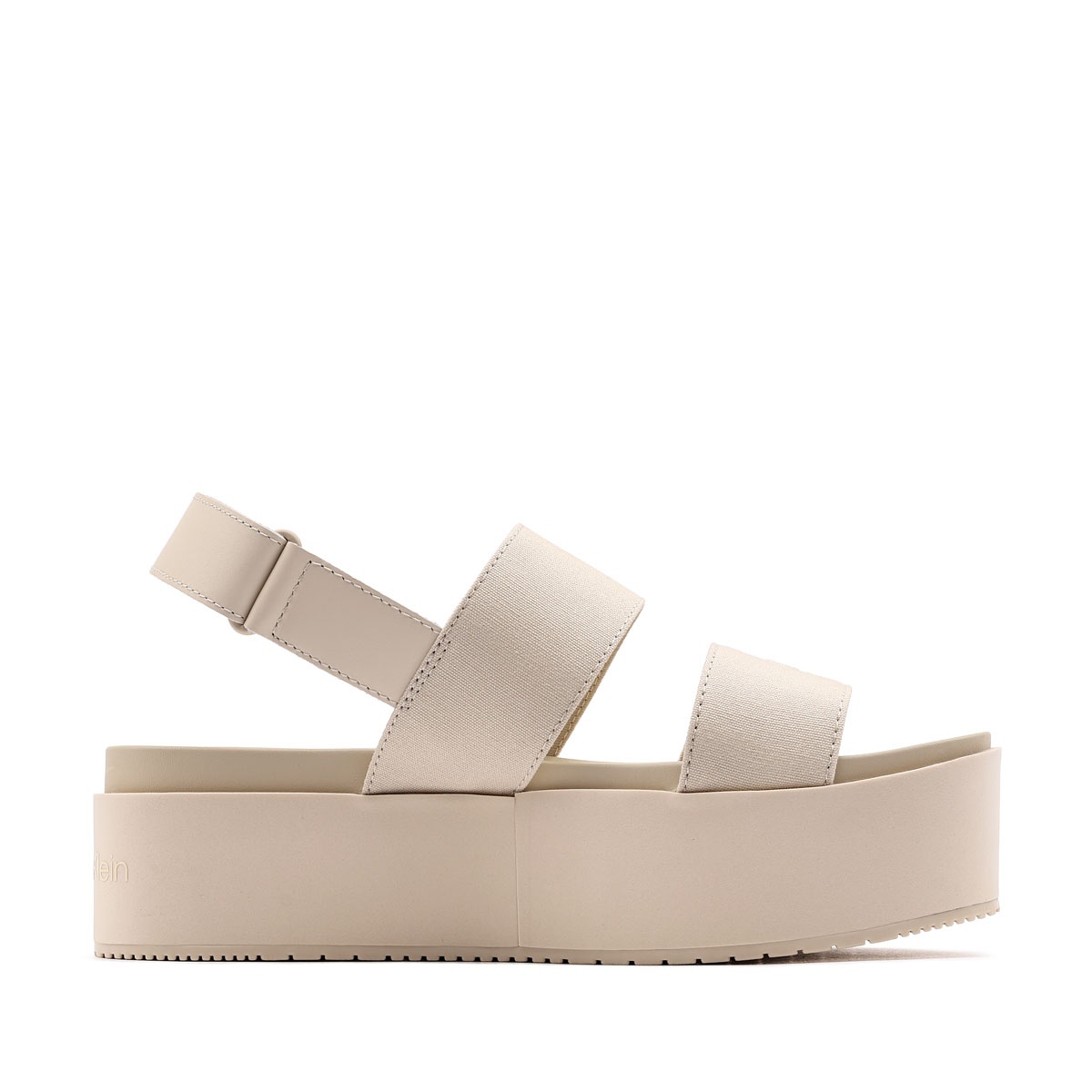 Calvin Klein Flatform Sandal Sling IN Sandale damă YW0YW01788AEO