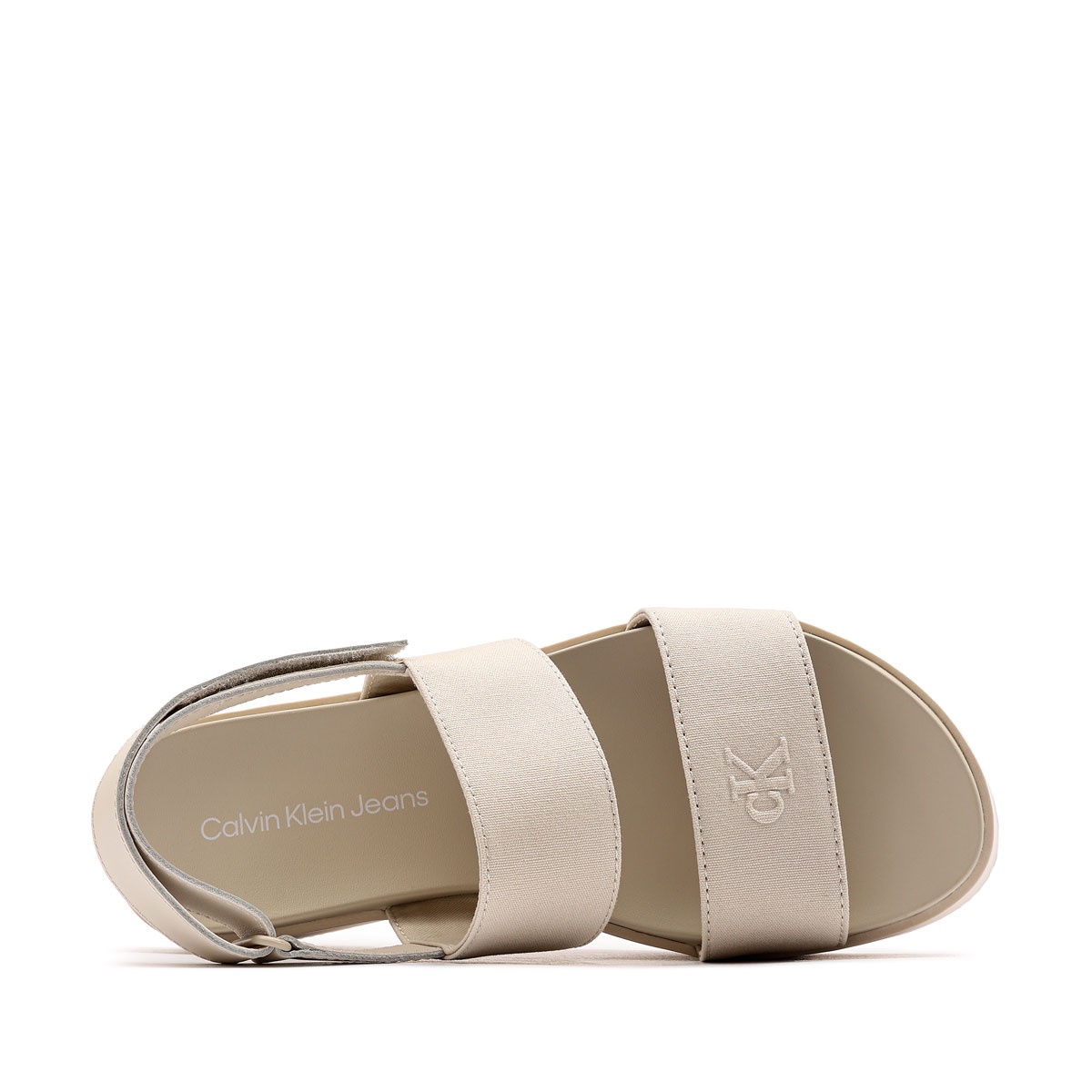 Calvin Klein Flatform Sandal Sling IN Sandale damă YW0YW01788AEO