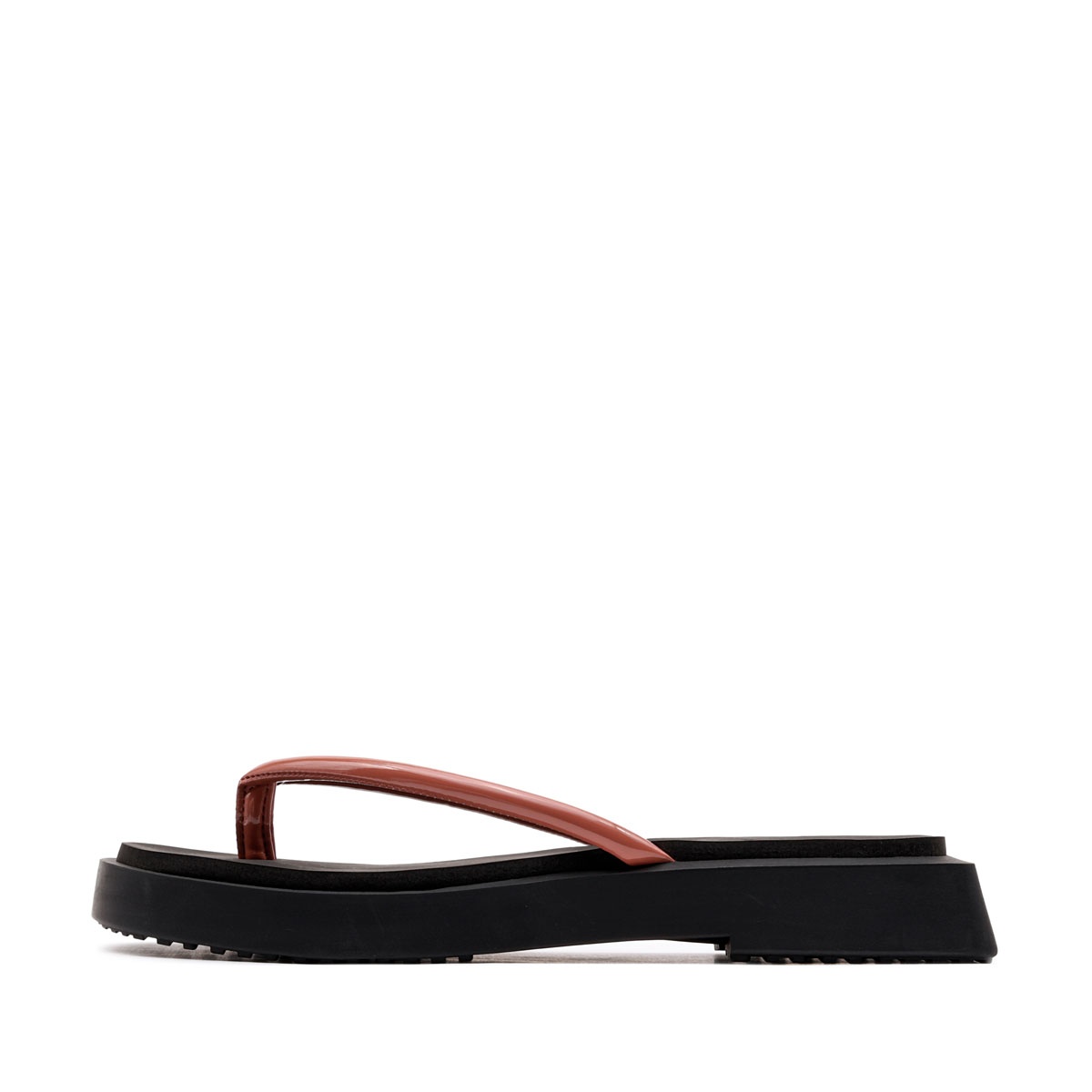 Calvin Klein SQ Low Wedge Sandal Stitch Șlapi damă YW0YW01716GAM