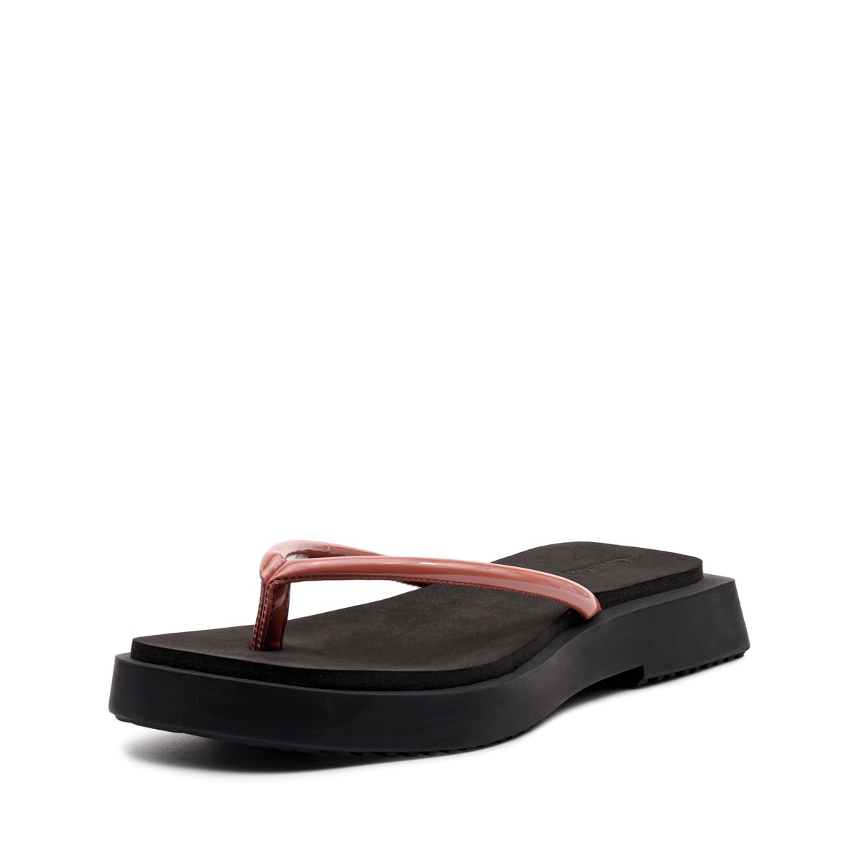Calvin Klein SQ Low Wedge Sandal Stitch Șlapi damă YW0YW01716GAM