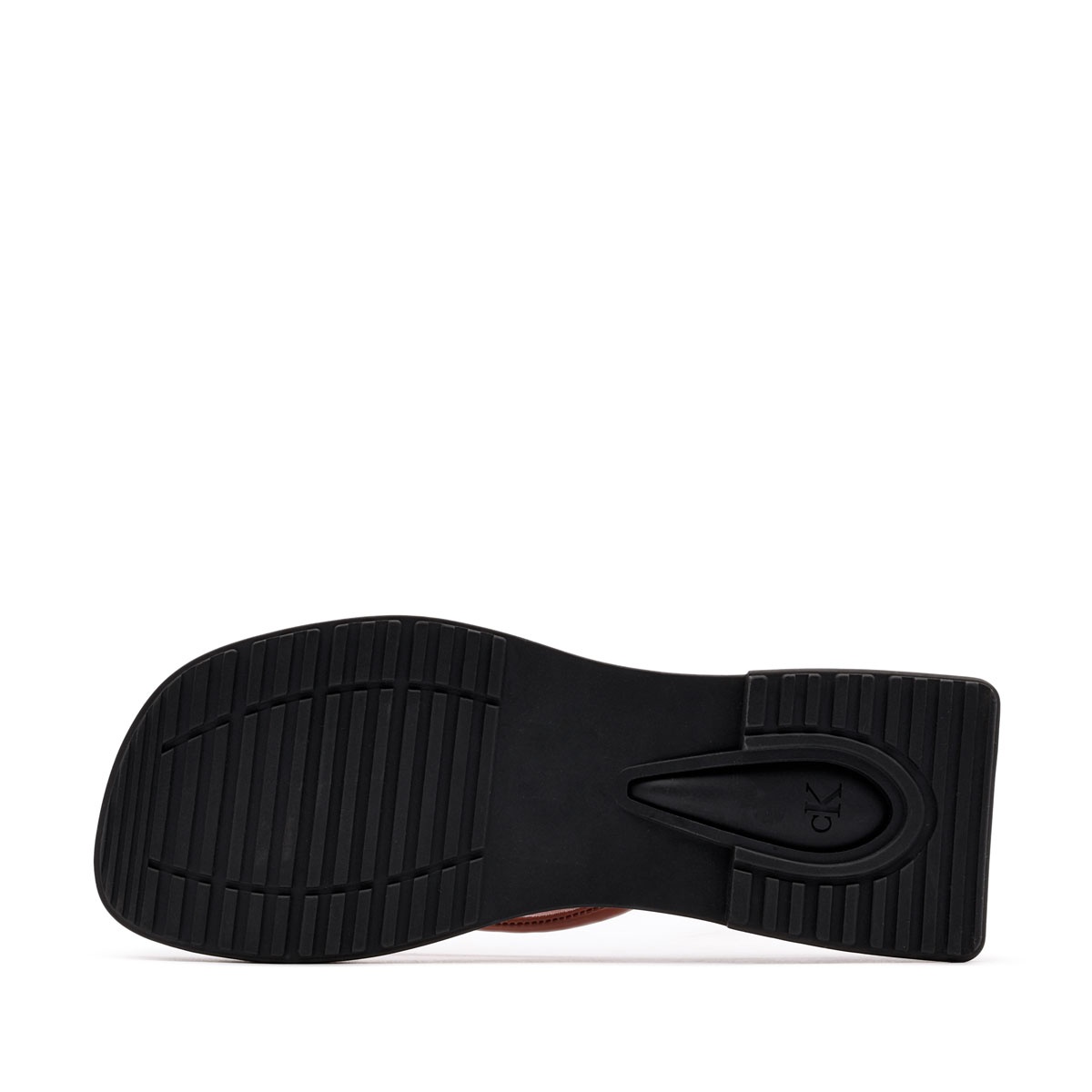 Calvin Klein SQ Low Wedge Sandal Stitch Șlapi damă YW0YW01716GAM