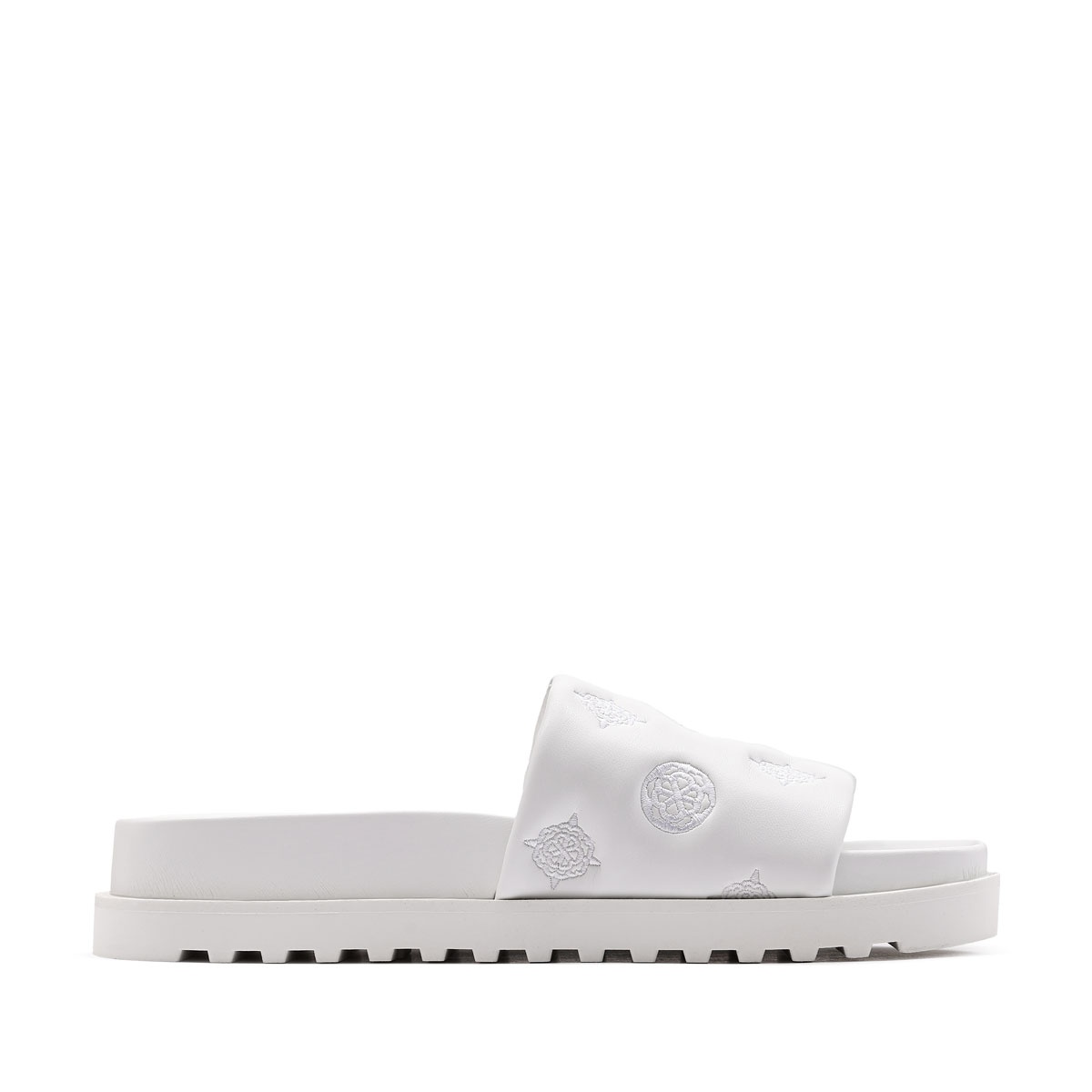 Șlapi damă Guess Fabio2 FLJFA2ELE19-WHITE Guess Fabio2 Șlapi damă FLJFA2ELE19-WHITE