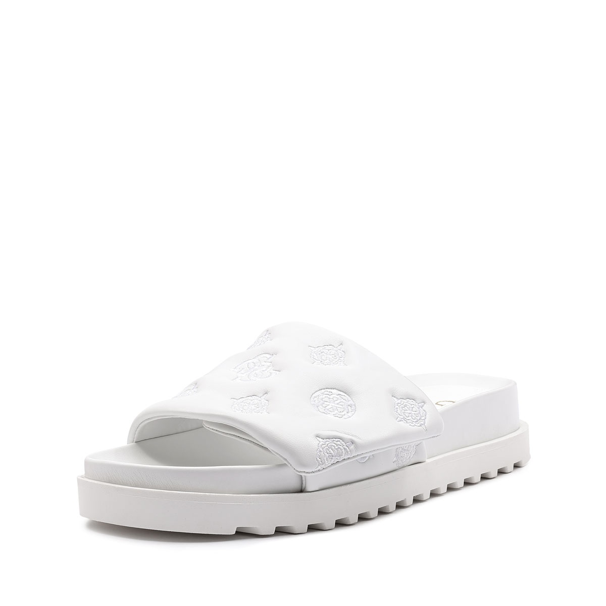 Șlapi damă Guess Fabio2 FLJFA2ELE19-WHITE Guess Fabio2 Șlapi damă FLJFA2ELE19-WHITE