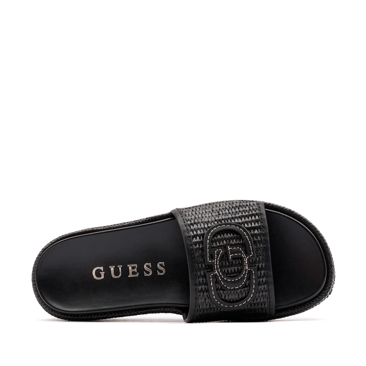 Guess Lonney Șlapi damă FLJLNYFAB19-BLACK