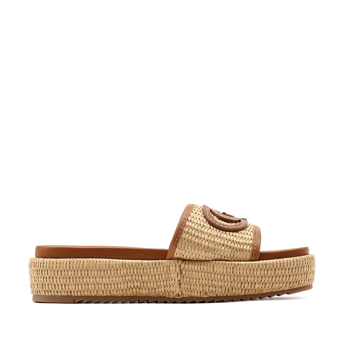 Șlapi damă Guess Lonney FLJLNYFAB19-NATU Guess Lonney Șlapi damă FLJLNYFAB19-NATU