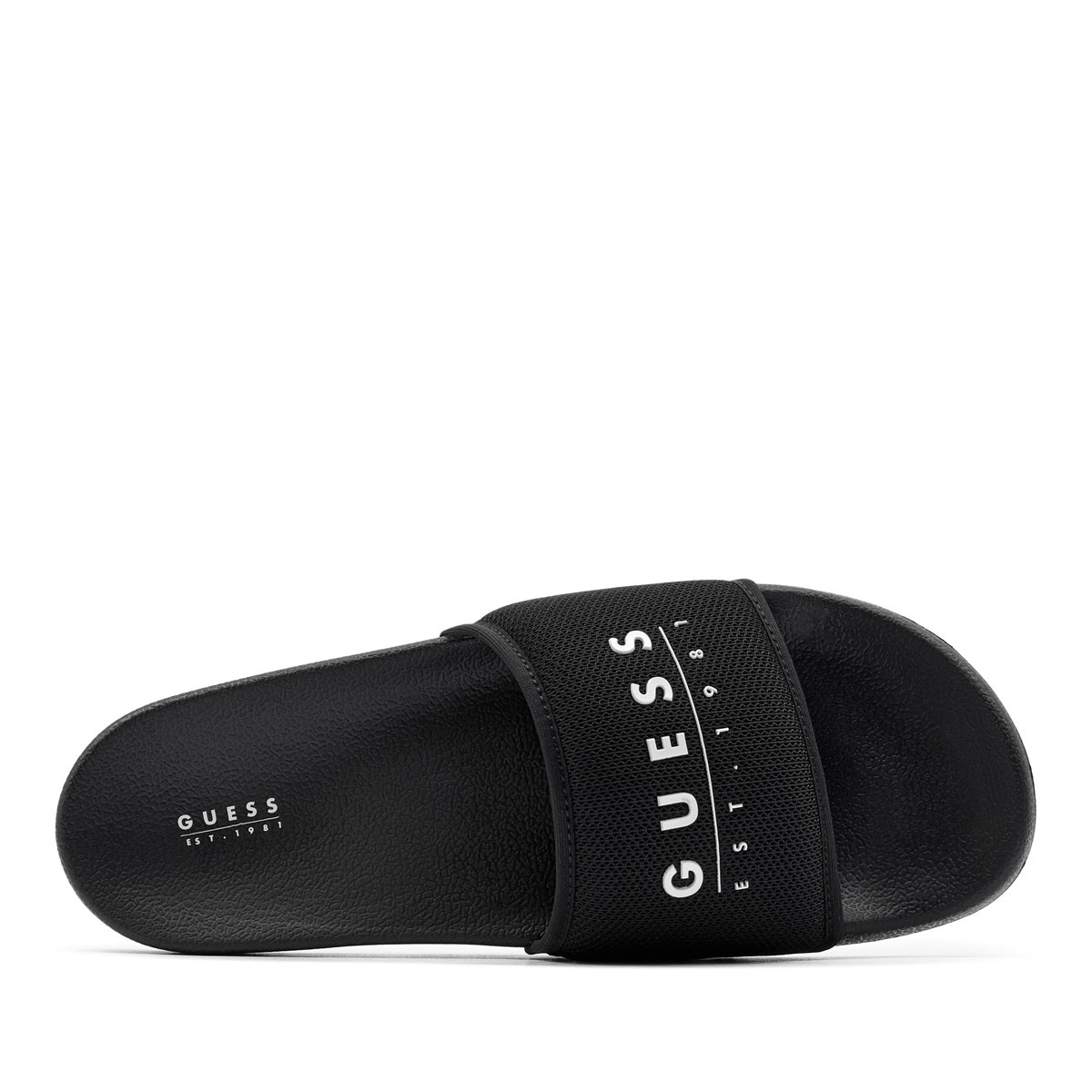 Șlapi bărbați Guess Tokyom FMJTOMFAB19-BLACK Guess Tokyom Șlapi bărbați FMJTOMFAB19-BLACK