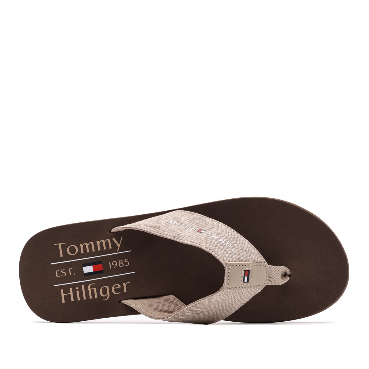 Tommy Hilfiger Chambray Beach Sandal Șlapi bărbați FM0FM05570AEG
