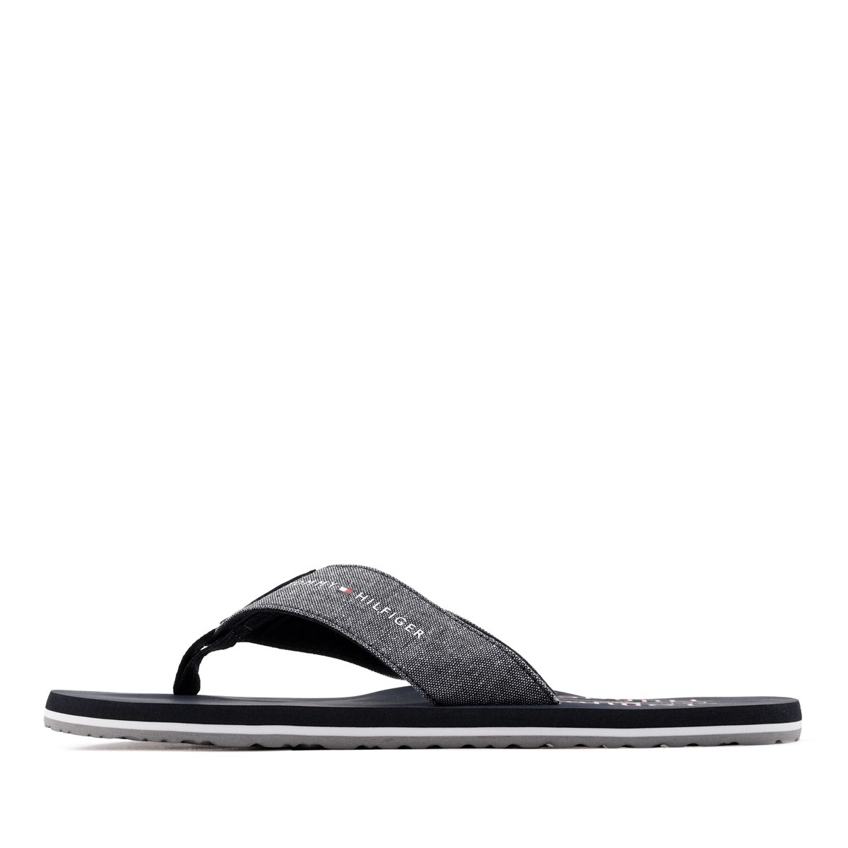 Tommy Hilfiger Chambray Beach Sandal Șlapi bărbați FM0FM05570DW5