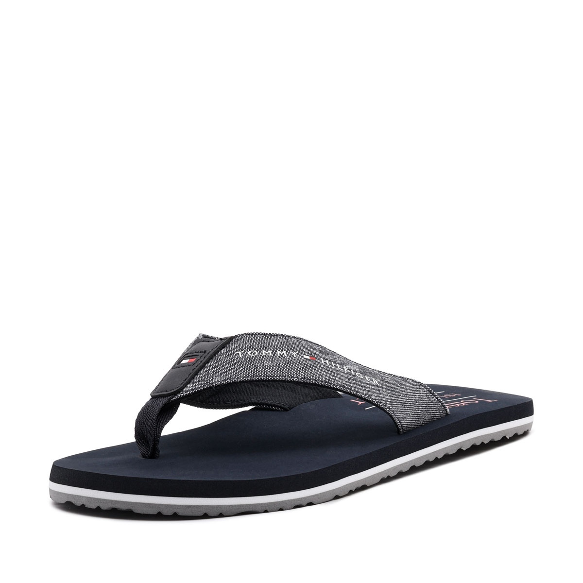 Tommy Hilfiger Chambray Beach Sandal Șlapi bărbați FM0FM05570DW5