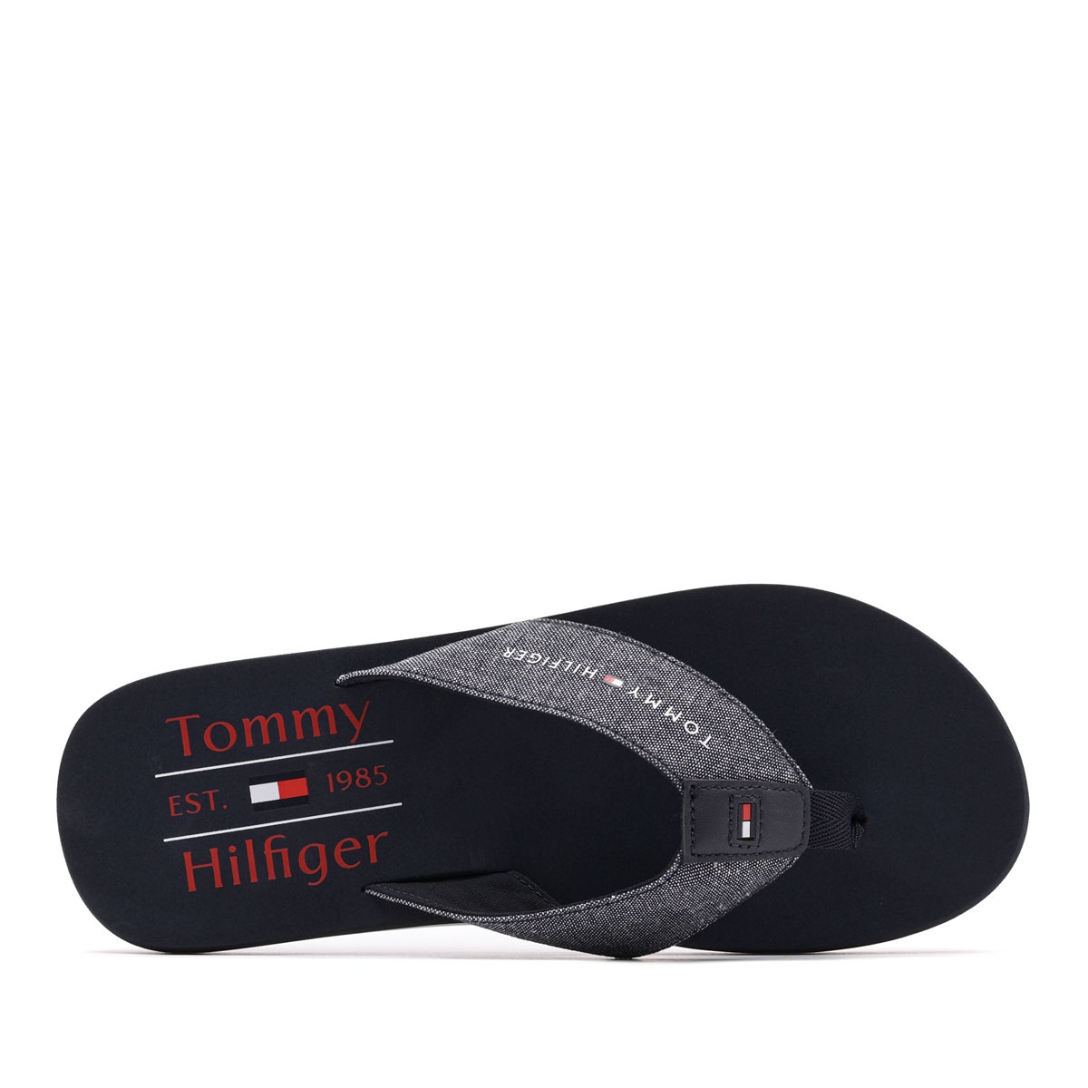 Tommy Hilfiger Chambray Beach Sandal Șlapi bărbați FM0FM05570DW5