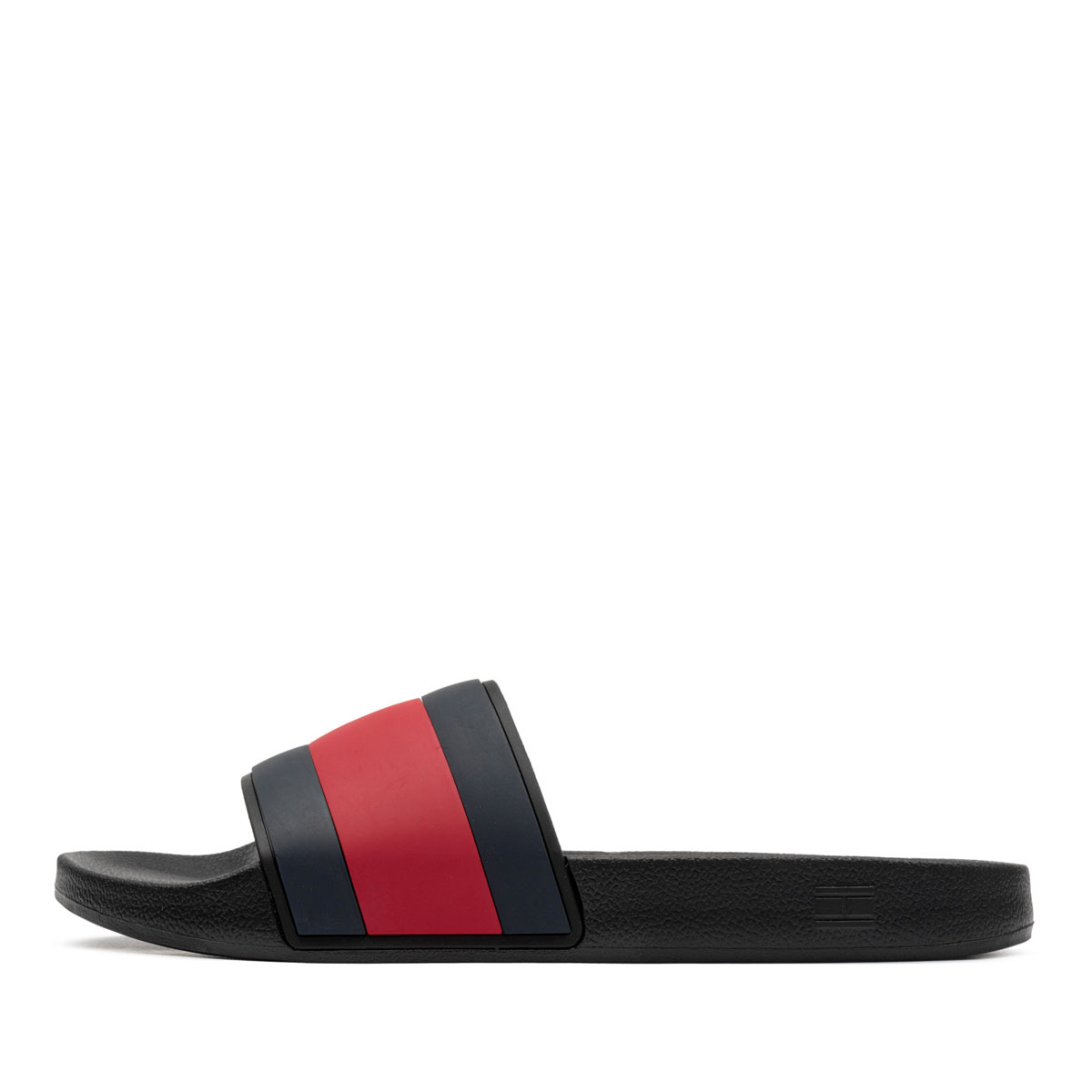 Tommy Hilfiger Rubber TH Flag Pool Șlapi bărbați FM0FM04263-BDS
