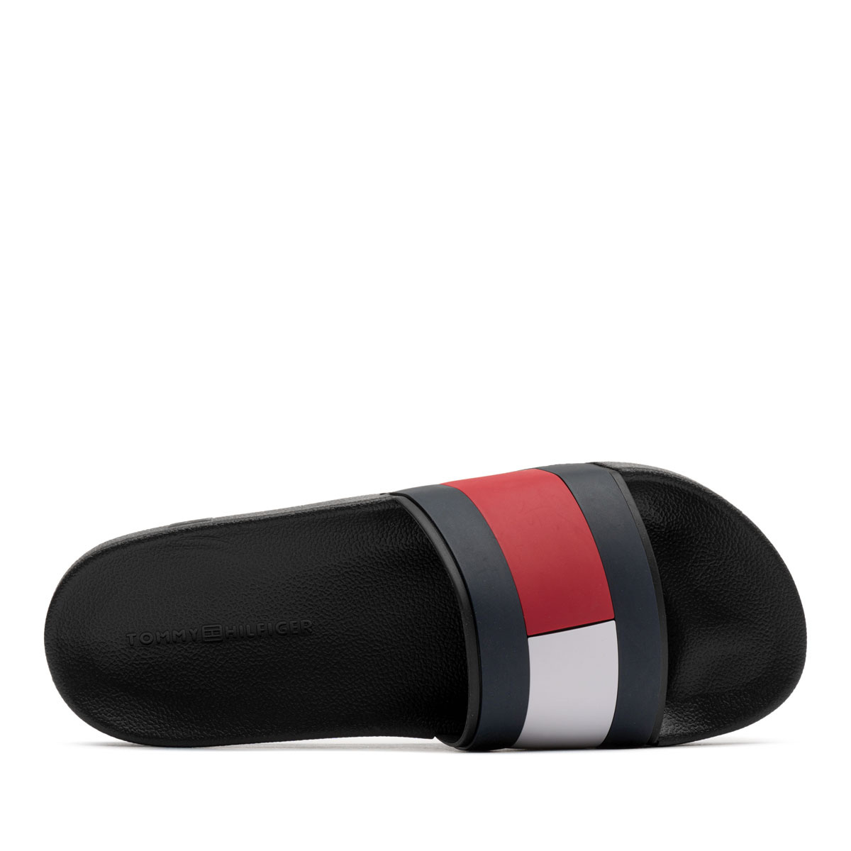 Tommy Hilfiger Rubber TH Flag Pool Șlapi bărbați FM0FM04263-BDS