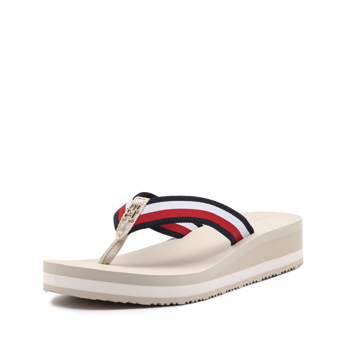 Tommy Hilfiger TH Corp Mid Wedge Beach Șlapi damă FW0FW08517ACJ