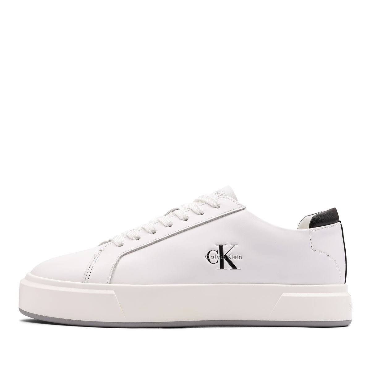 Calvin Klein Basket Cupsole LaceUp Leather ML Teniși bărbați YM0YM0146001W