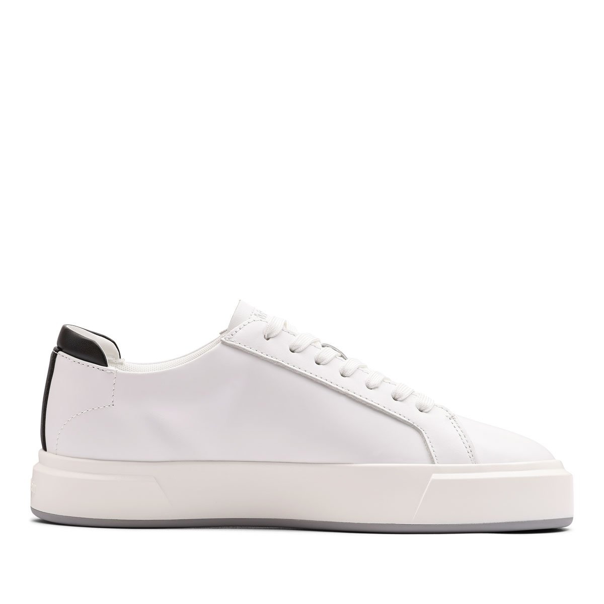 Calvin Klein Basket Cupsole LaceUp Leather ML Teniși bărbați YM0YM0146001W