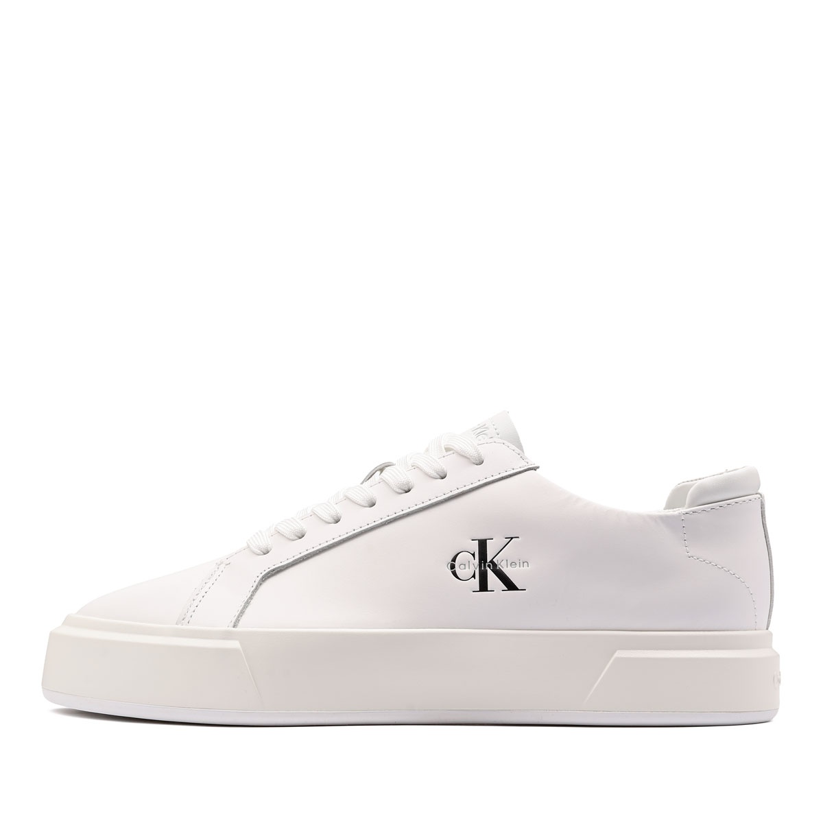 Calvin Klein Basket Cupsole LaceUp Leather ML Teniși bărbați YM0YM014600K4