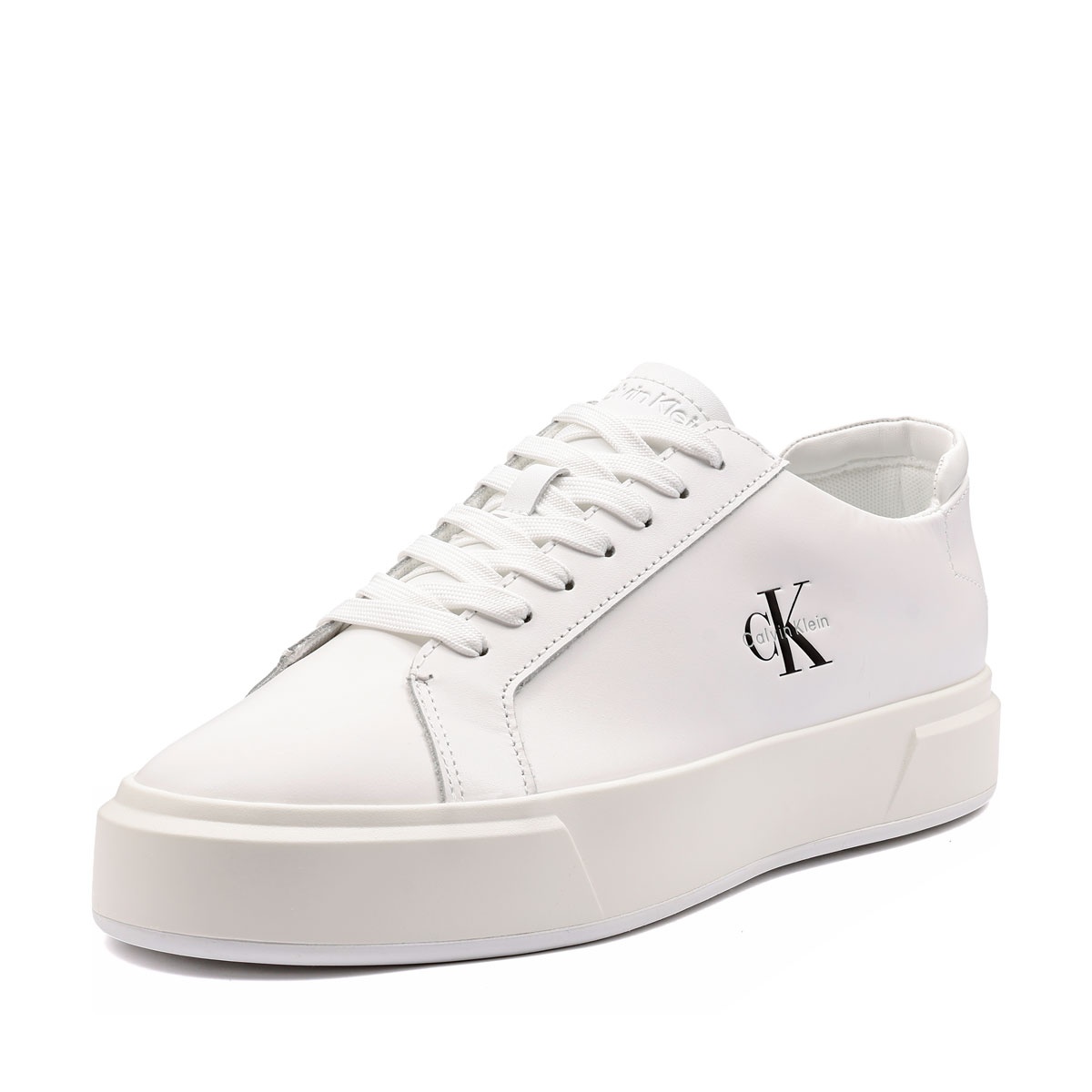Calvin Klein Basket Cupsole LaceUp Leather ML Teniși bărbați YM0YM014600K4