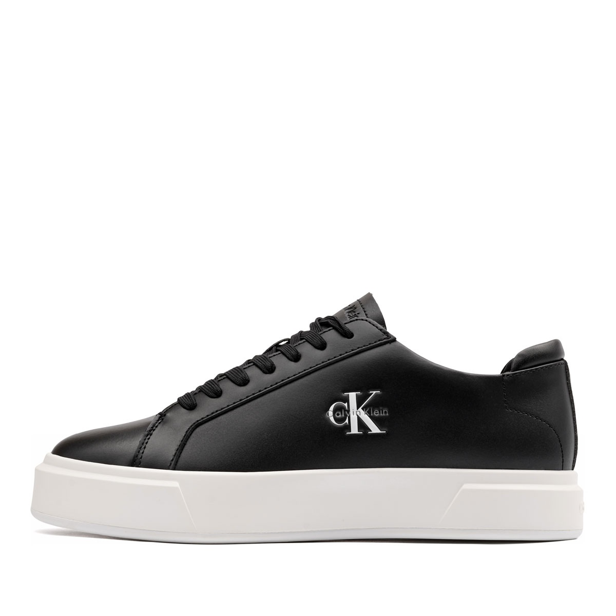 Calvin Klein Basket Cupsole LaceUp Leather ML Teniși bărbați YM0YM01460BEH