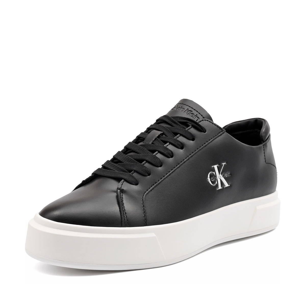 Calvin Klein Basket Cupsole LaceUp Leather ML Teniși bărbați YM0YM01460BEH