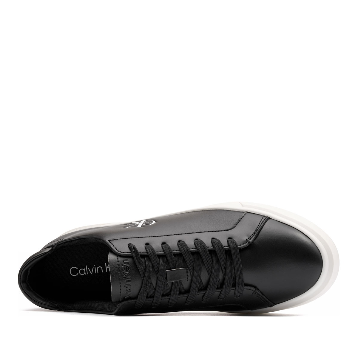 Calvin Klein Basket Cupsole LaceUp Leather ML Teniși bărbați YM0YM01460BEH