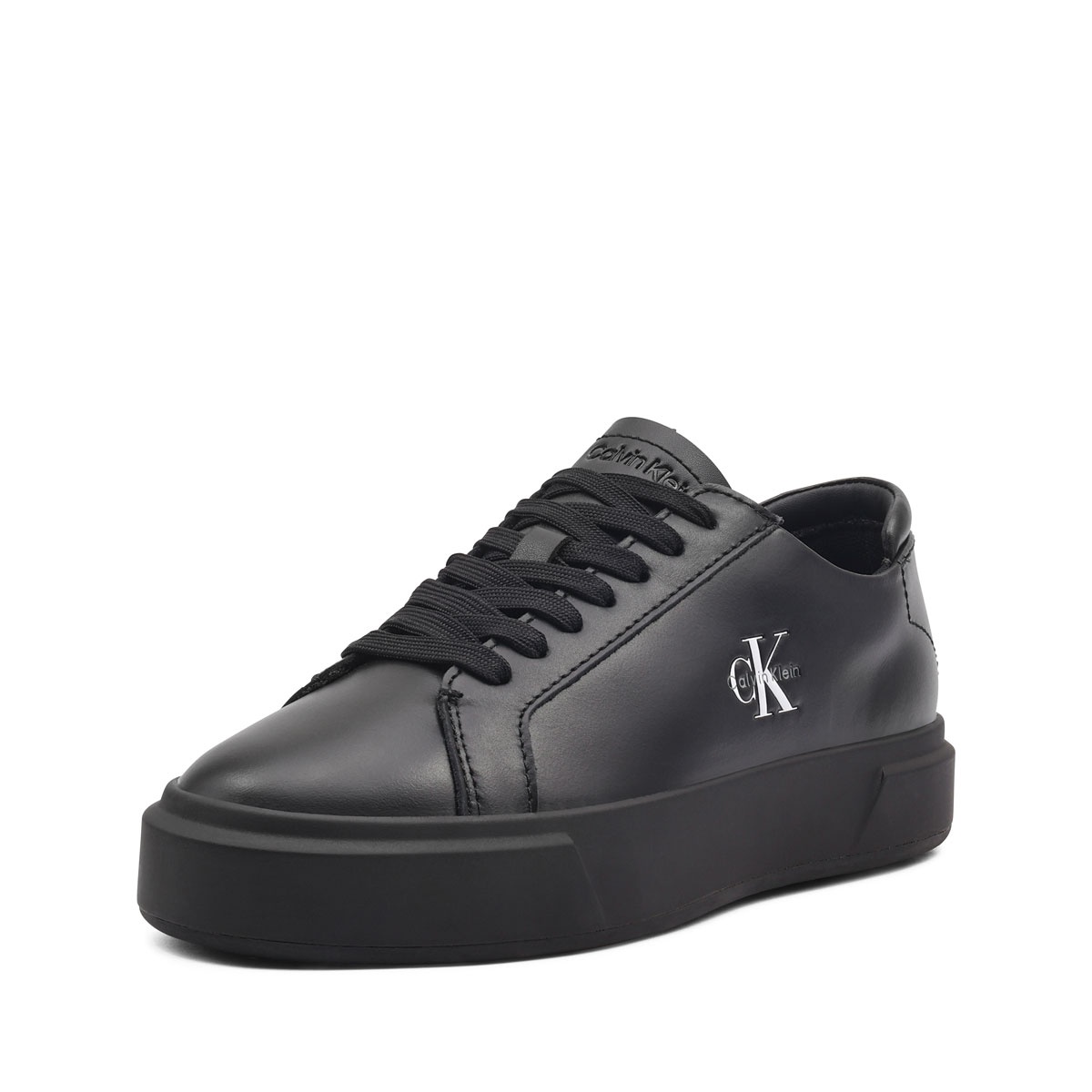 Calvin Klein Basket Cupsole LaceUp Leather ML Teniși damă YW0YW019450GJ