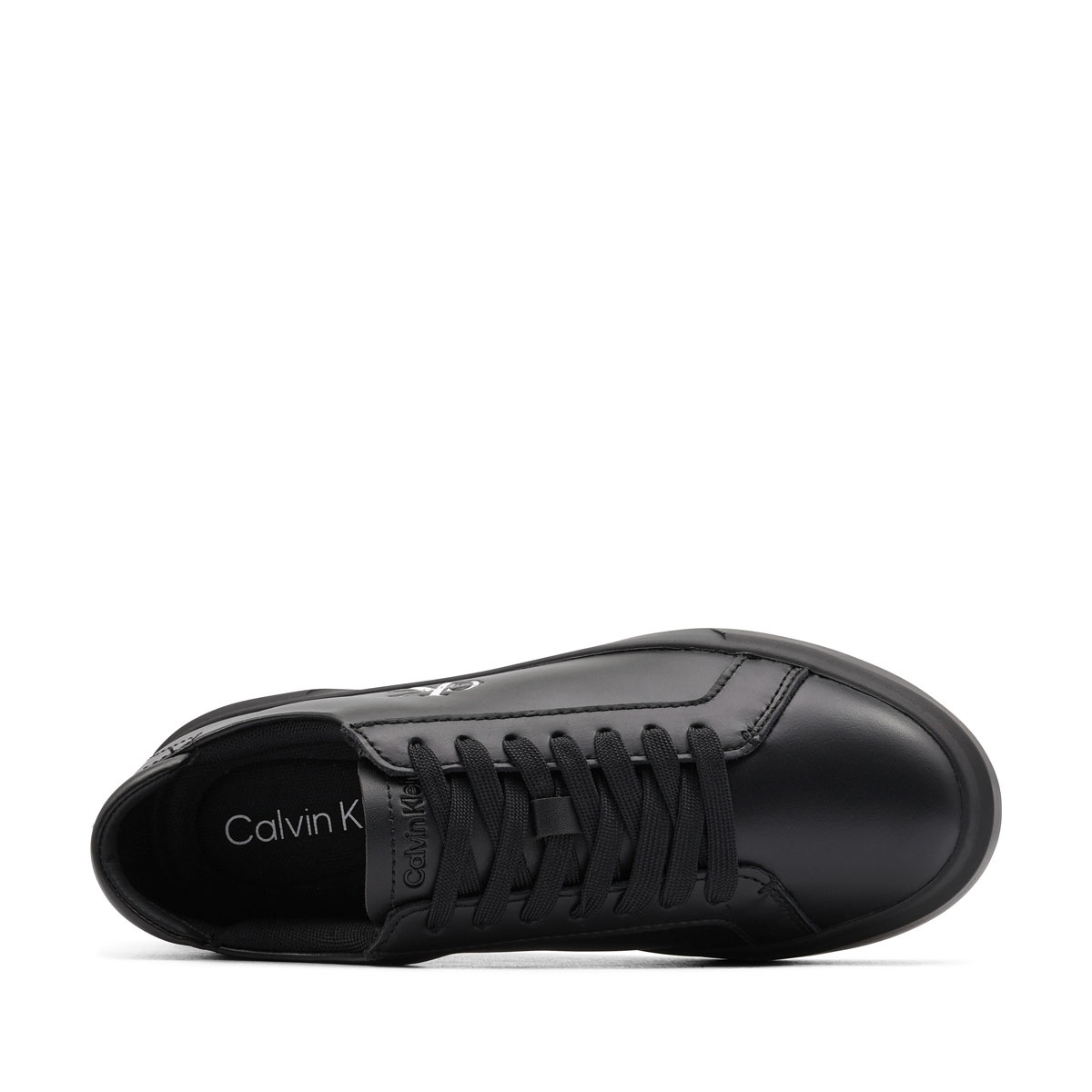 Calvin Klein Basket Cupsole LaceUp Leather ML Teniși damă YW0YW019450GJ