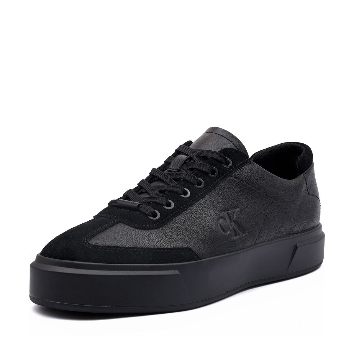 Calvin Klein Basket Cupsole LaceUp WT Leather Teniși bărbați HM0HM021330GJ