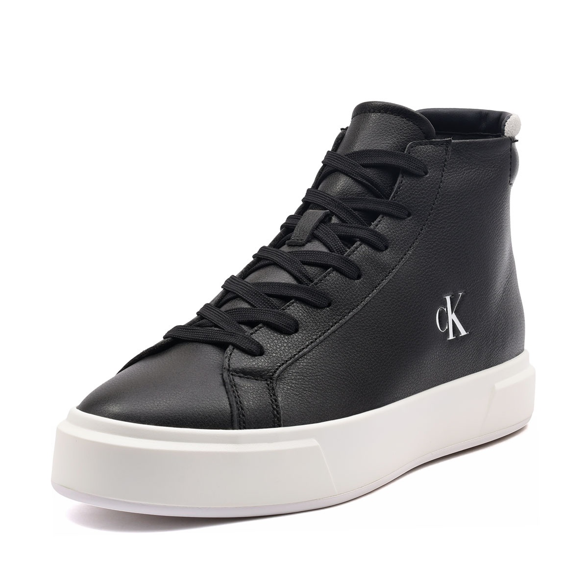 Calvin Klein Basket Cupsole Mid LaceUp Leather Teniși bărbați YM0YM013530GM