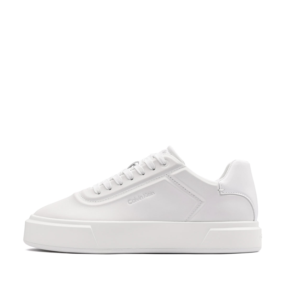 Calvin Klein Basket Cupsole Oxf LaceUp Leather Hf Teniși damă YW0YW020210K4