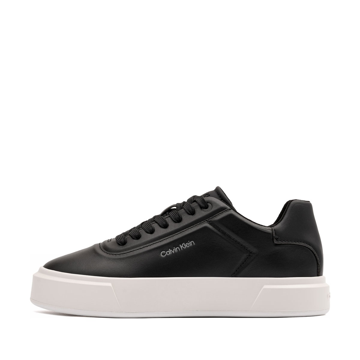 Calvin Klein Basket Cupsole Oxf LaceUp Leather Hf Teniși damă YW0YW02021BEH