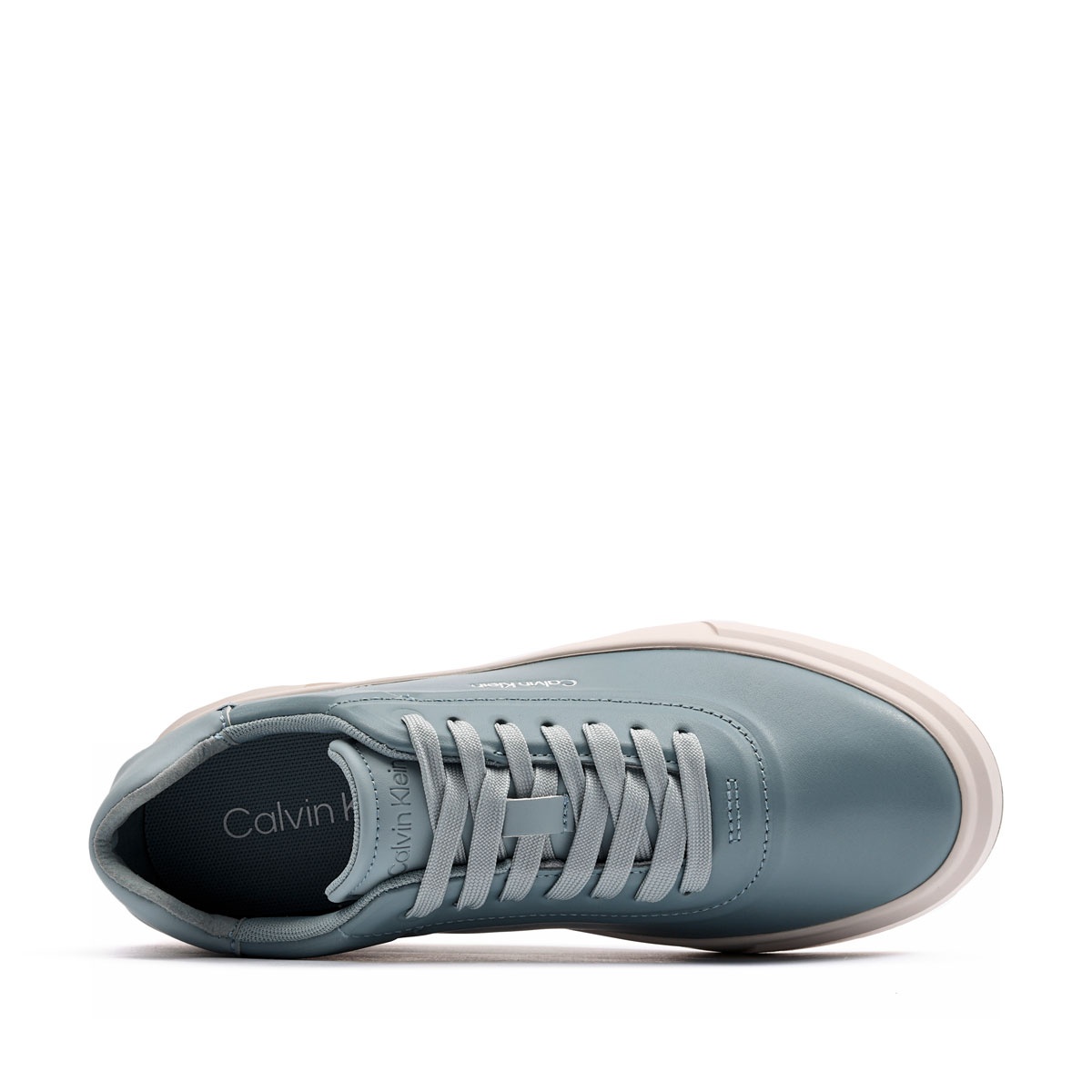 Calvin Klein Basket Cupsole Oxf LaceUp Leather Hf Teniși damă YW0YW02021PAC