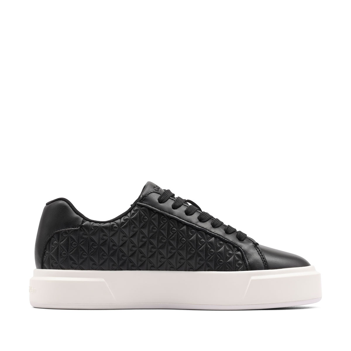 Teniși damă Calvin Klein Basket Lace Up Leather AOP YW0YW02006BEH Calvin Klein Basket Lace Up Leather AOP Teniși damă YW0YW02006BEH
