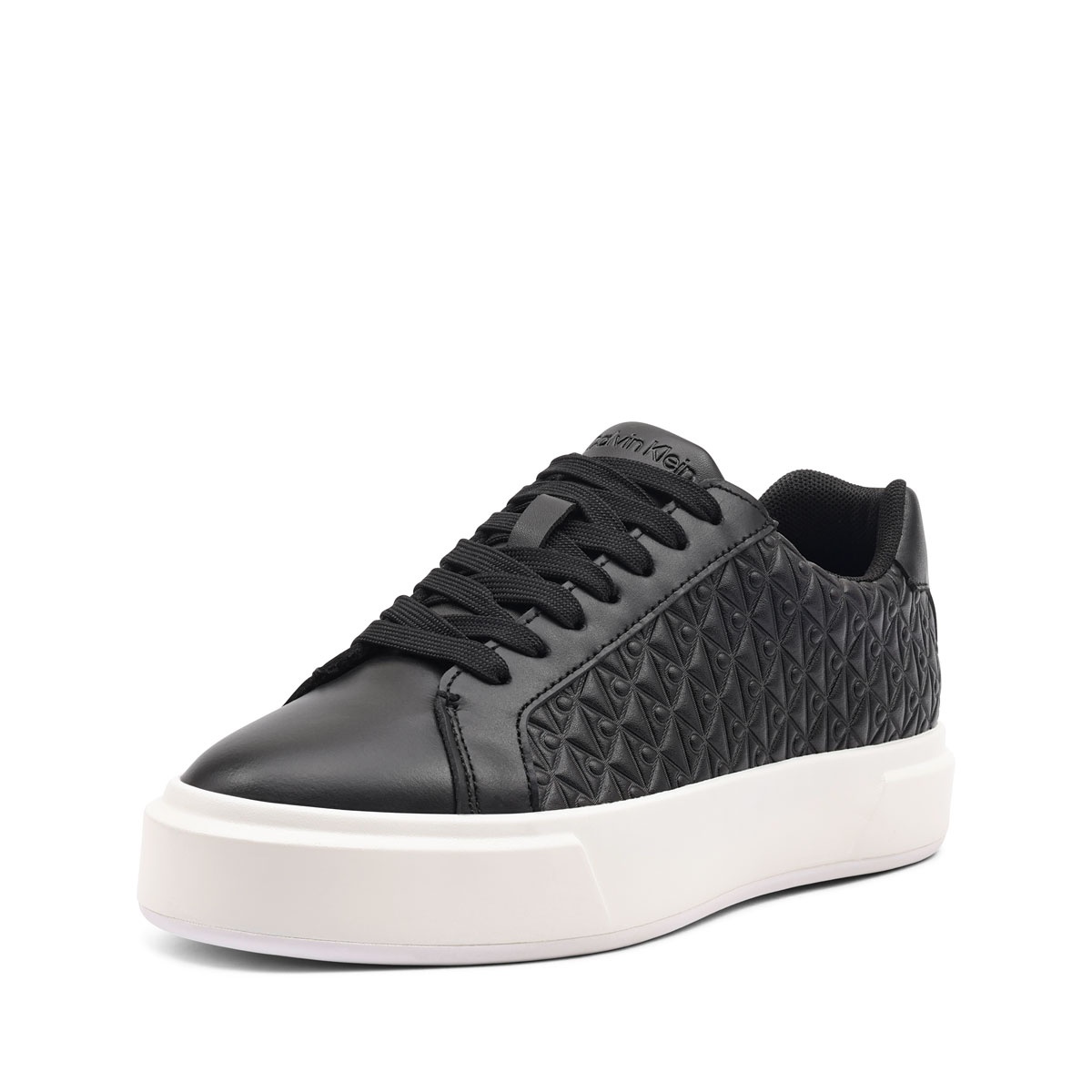 Teniși damă Calvin Klein Basket Lace Up Leather AOP YW0YW02006BEH Calvin Klein Basket Lace Up Leather AOP Teniși damă YW0YW02006BEH