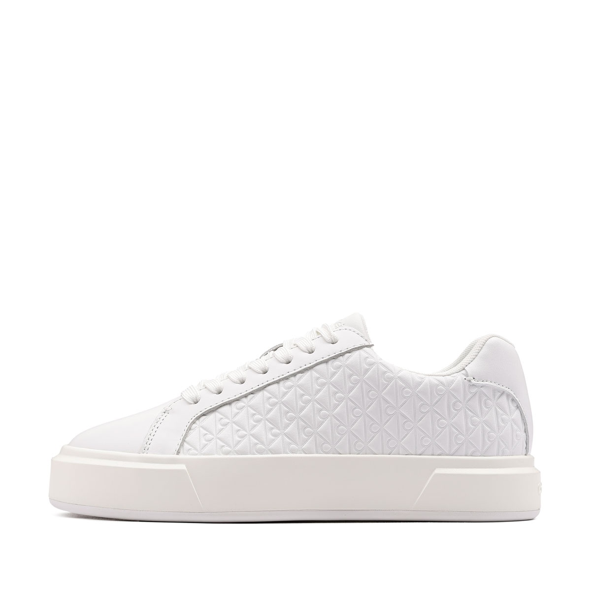 Teniși damă Calvin Klein Basket Lace Up Leather AOP YW0YW02006YAF Calvin Klein Basket Lace Up Leather AOP Teniși damă YW0YW02006YAF