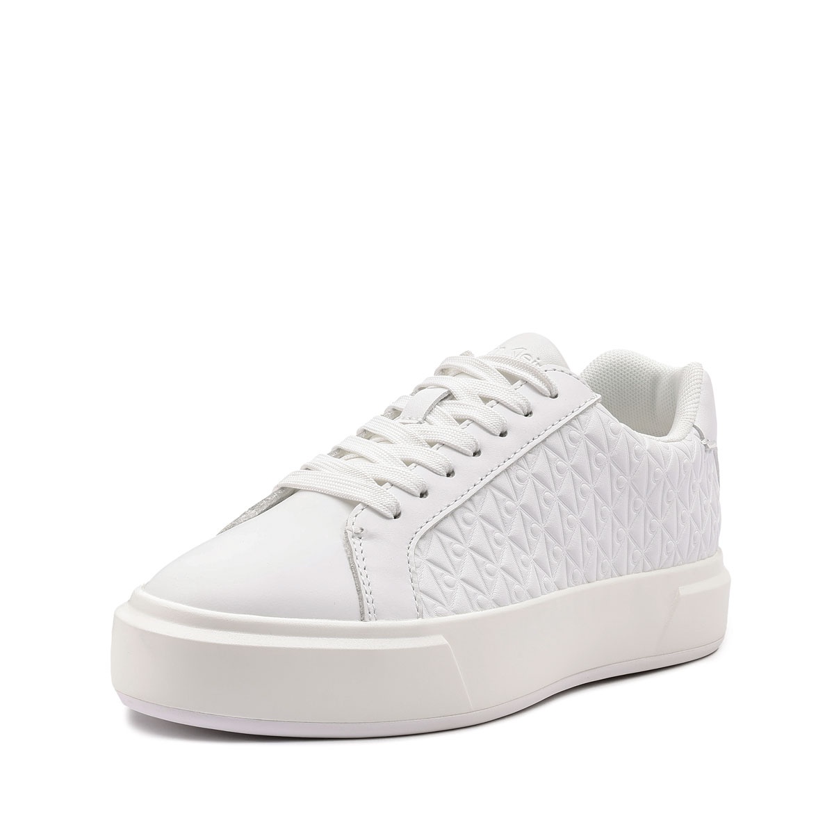 Teniși damă Calvin Klein Basket Lace Up Leather AOP YW0YW02006YAF Calvin Klein Basket Lace Up Leather AOP Teniși damă YW0YW02006YAF