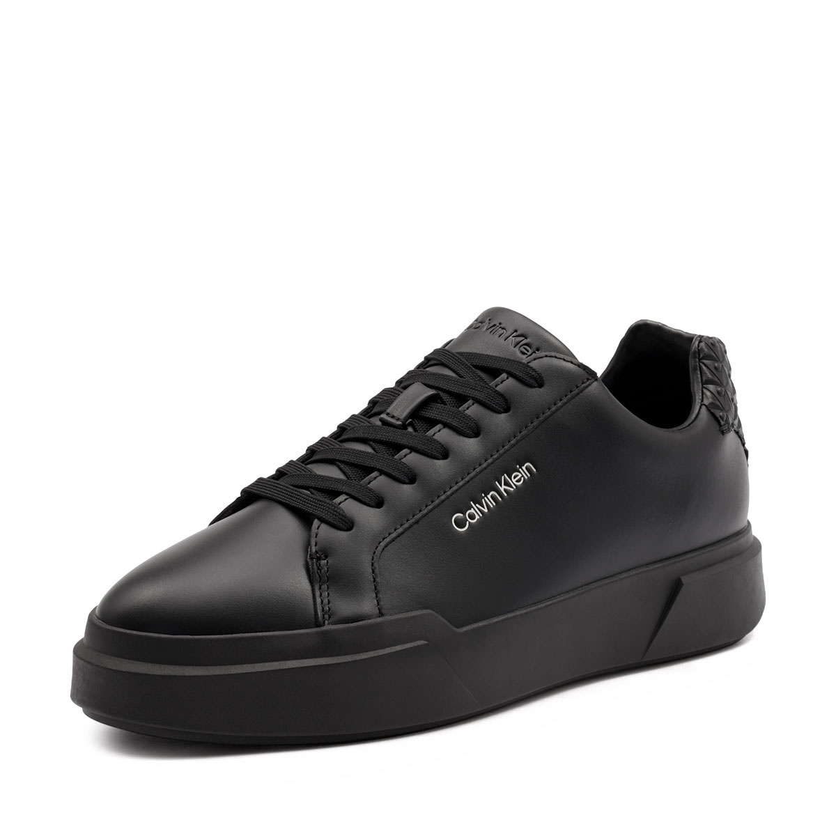 Calvin Klein Chunky Cups LaceUp Leather AOP BT Teniși bărbați HM0HM023010GJ