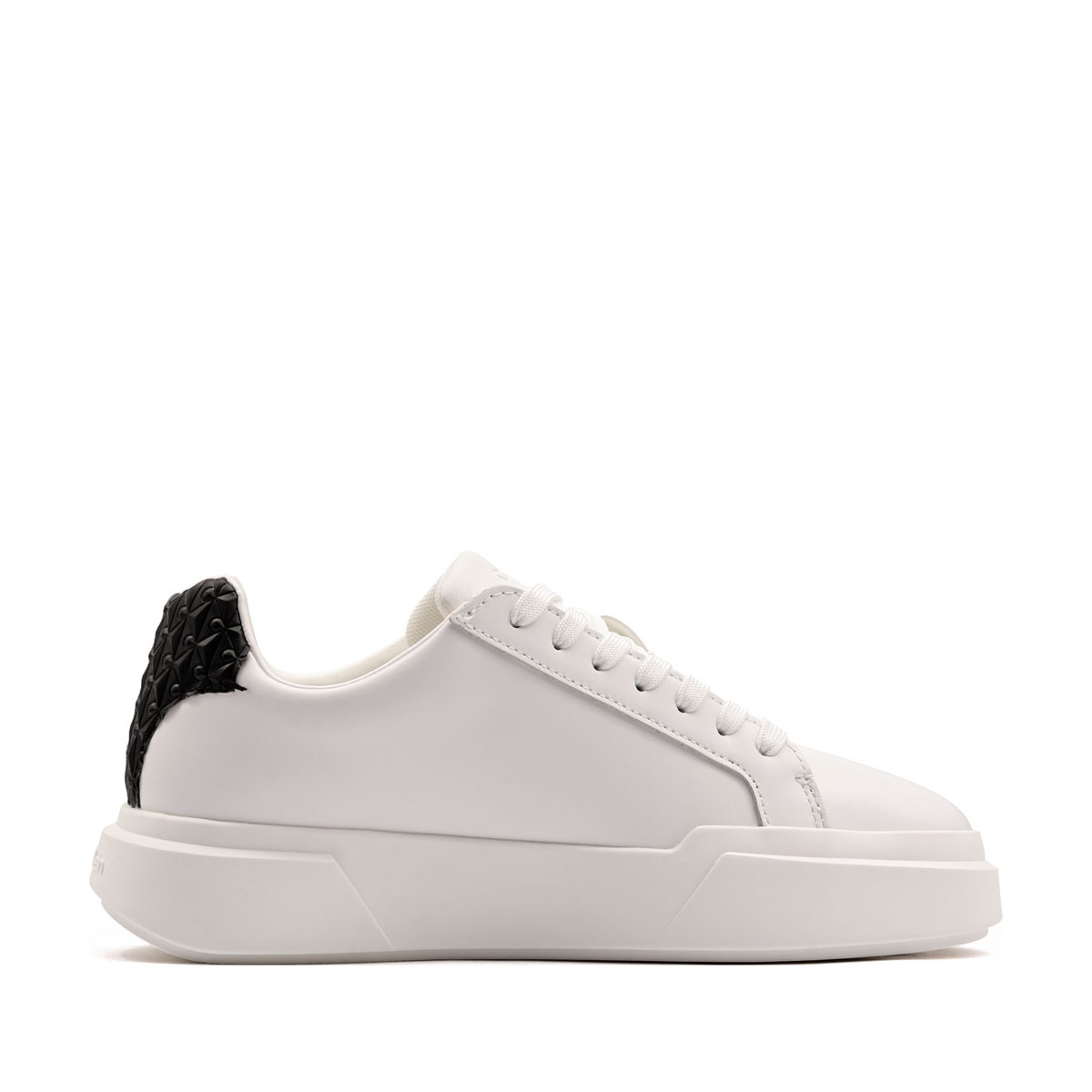 Calvin Klein Chunky Cups LaceUp Leather AOP BT Teniși damă HW0HW0322201W